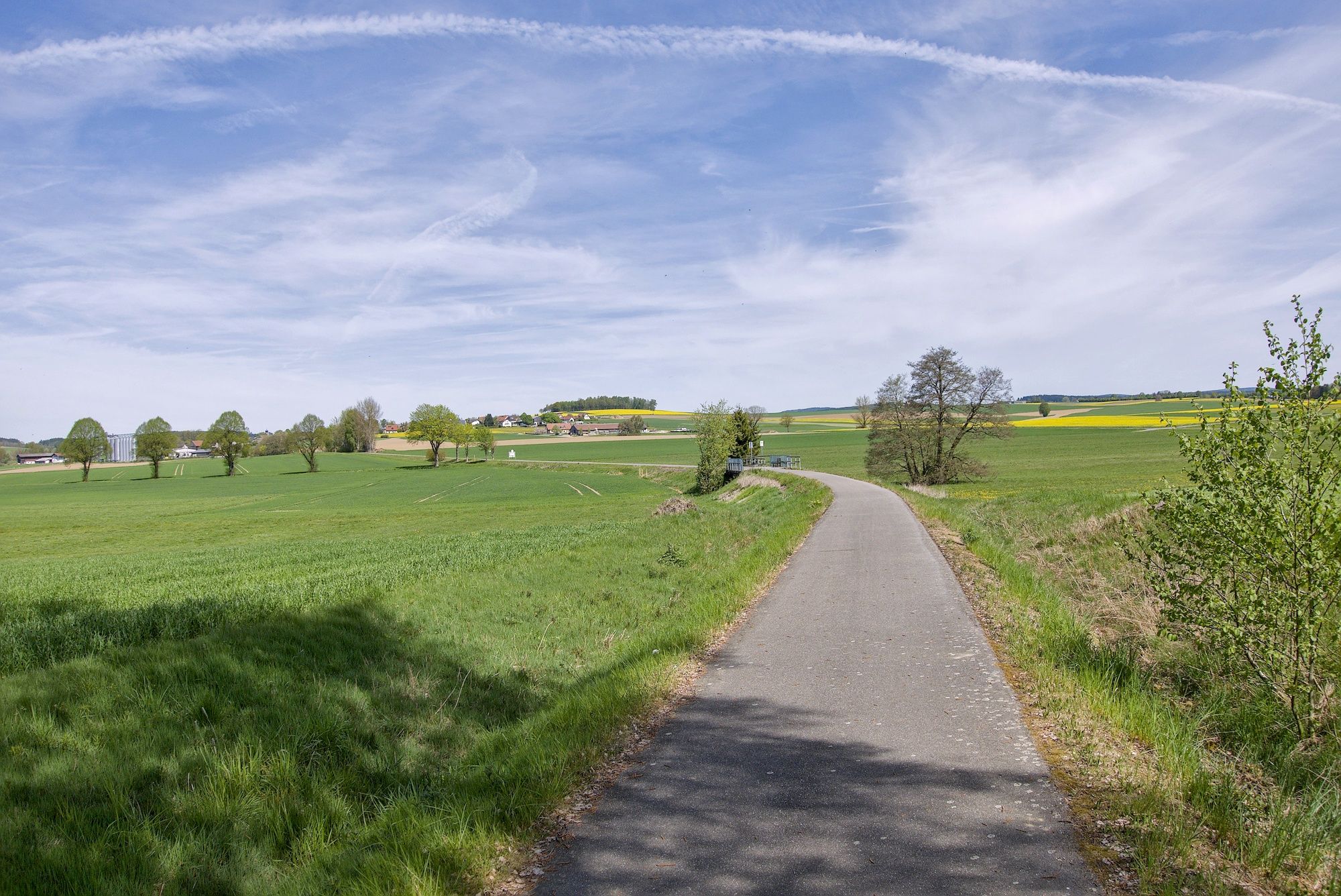 Jetzt folgen die Panorama-Highlights entlang der ehemaligen Bahntrasse
