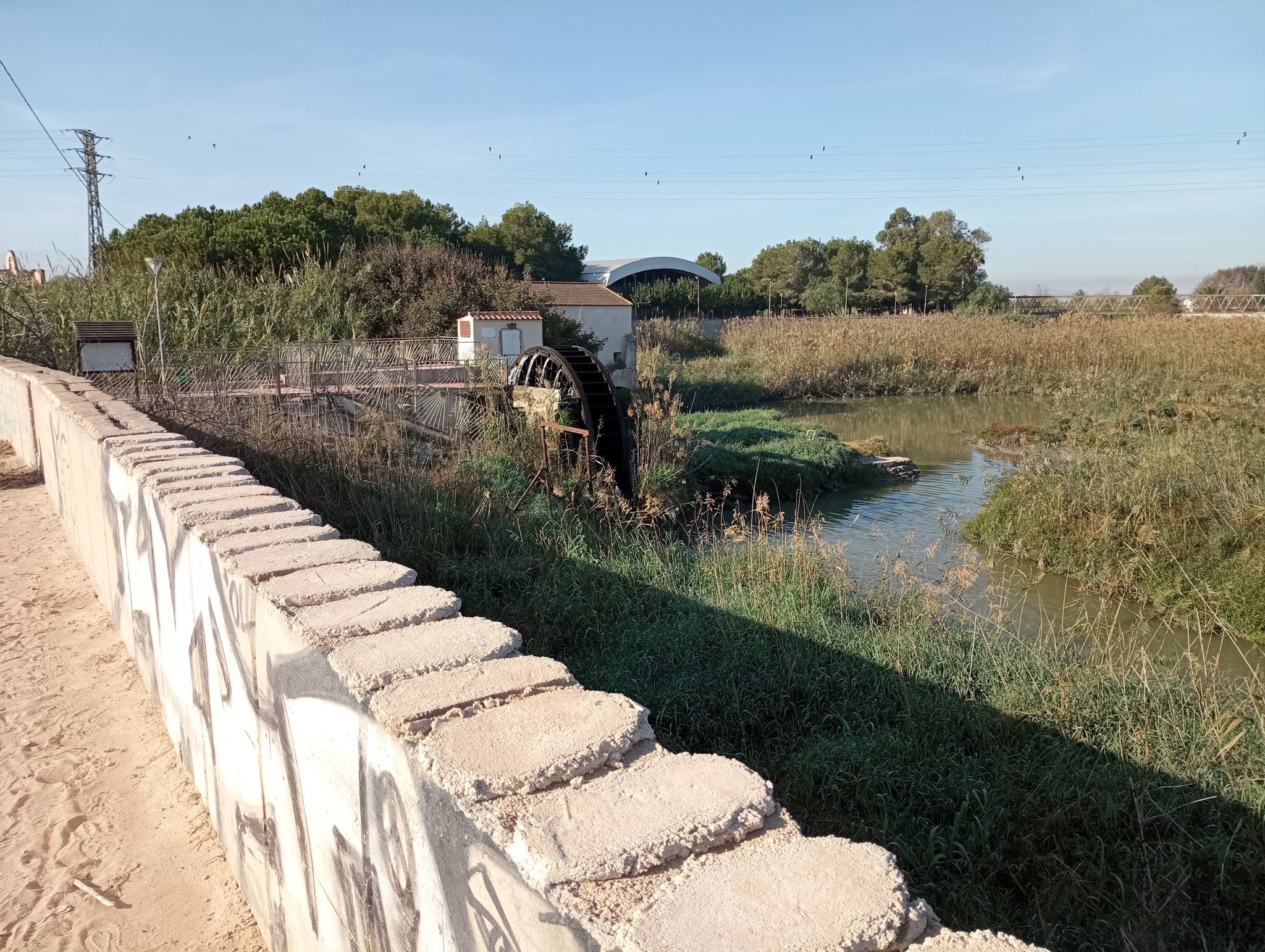 noria Almoradí rojales rio segura
