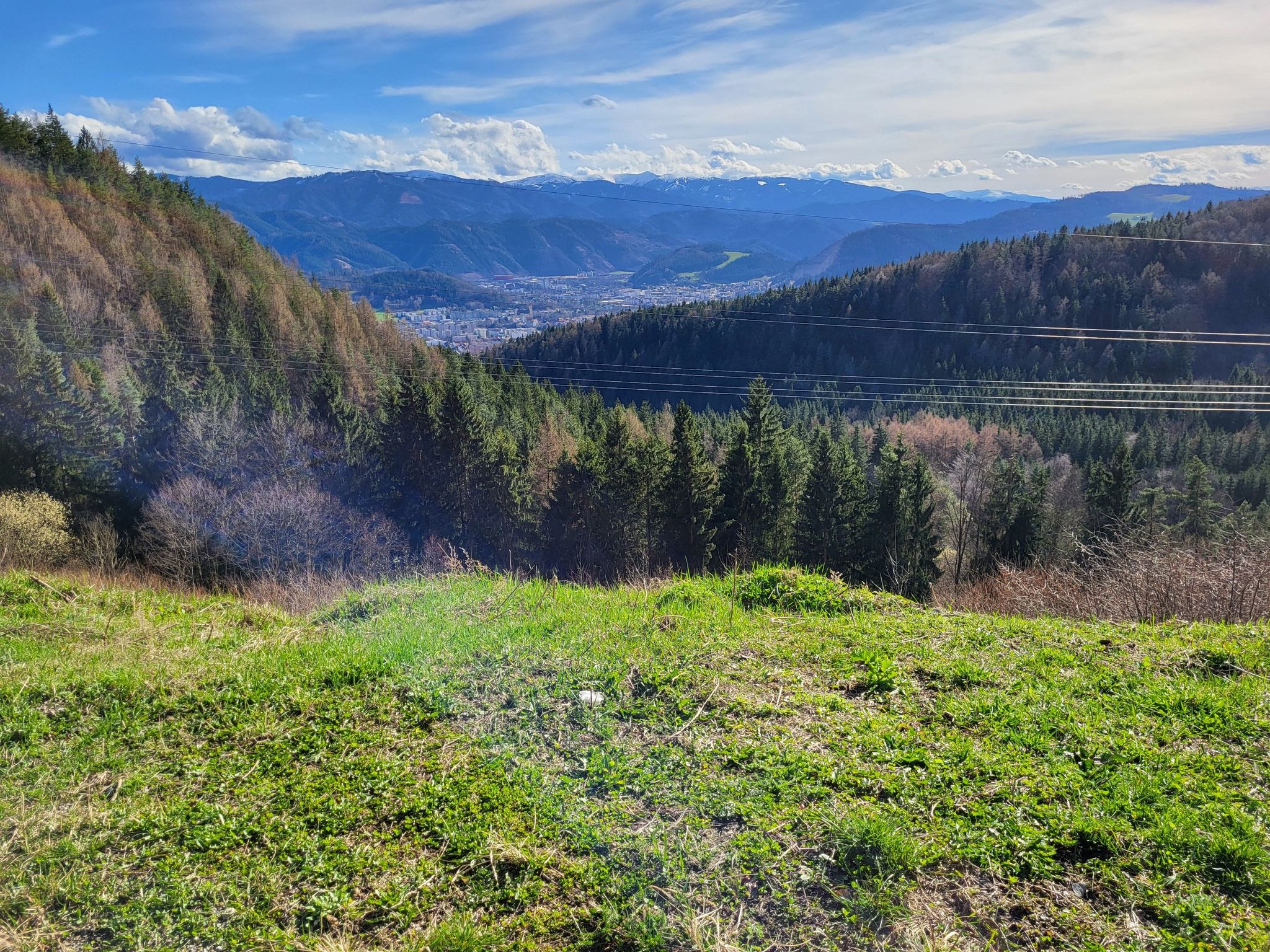 Blick auf Leoben