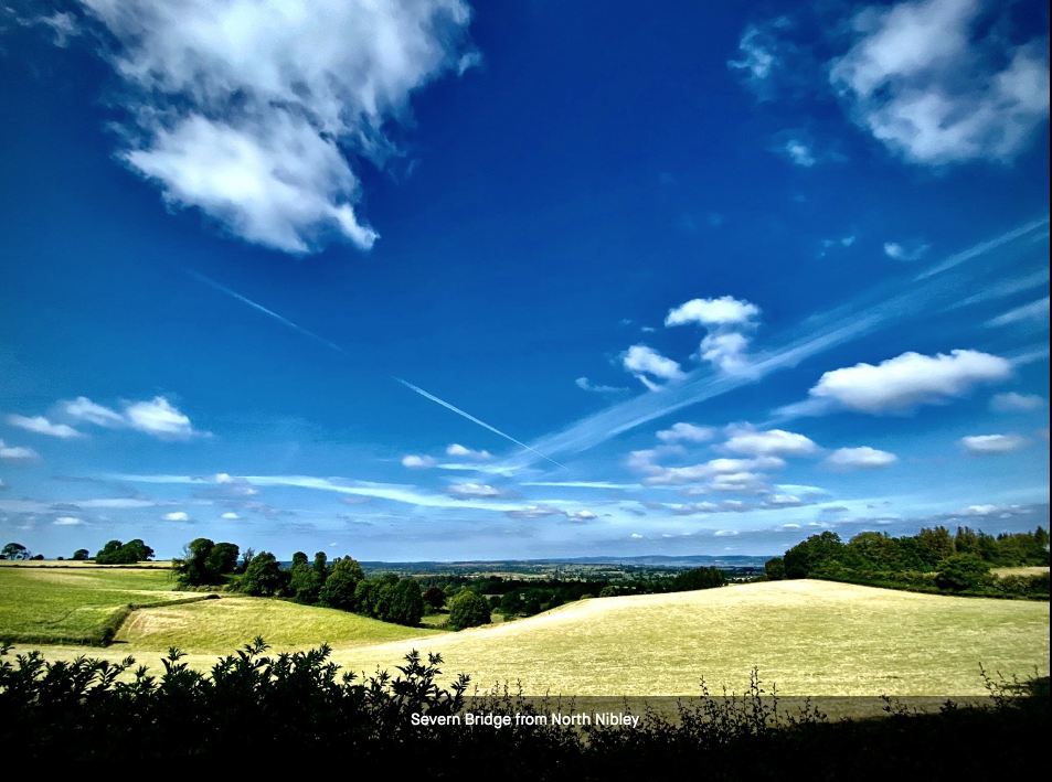 Severn Bridge from Stinchcombe