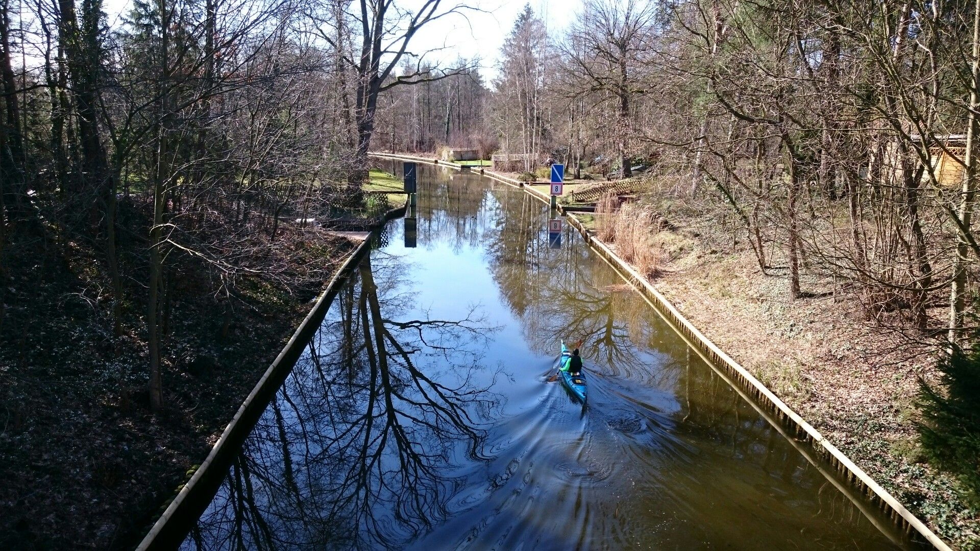 Kanalgraben in Groß Köris