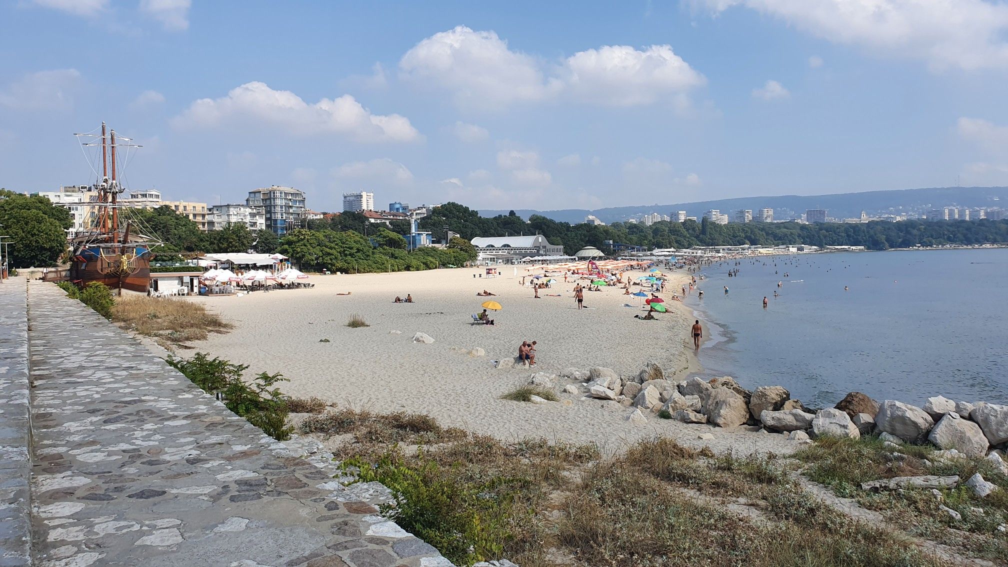 Strand Varna Stadt (keine Hotels)