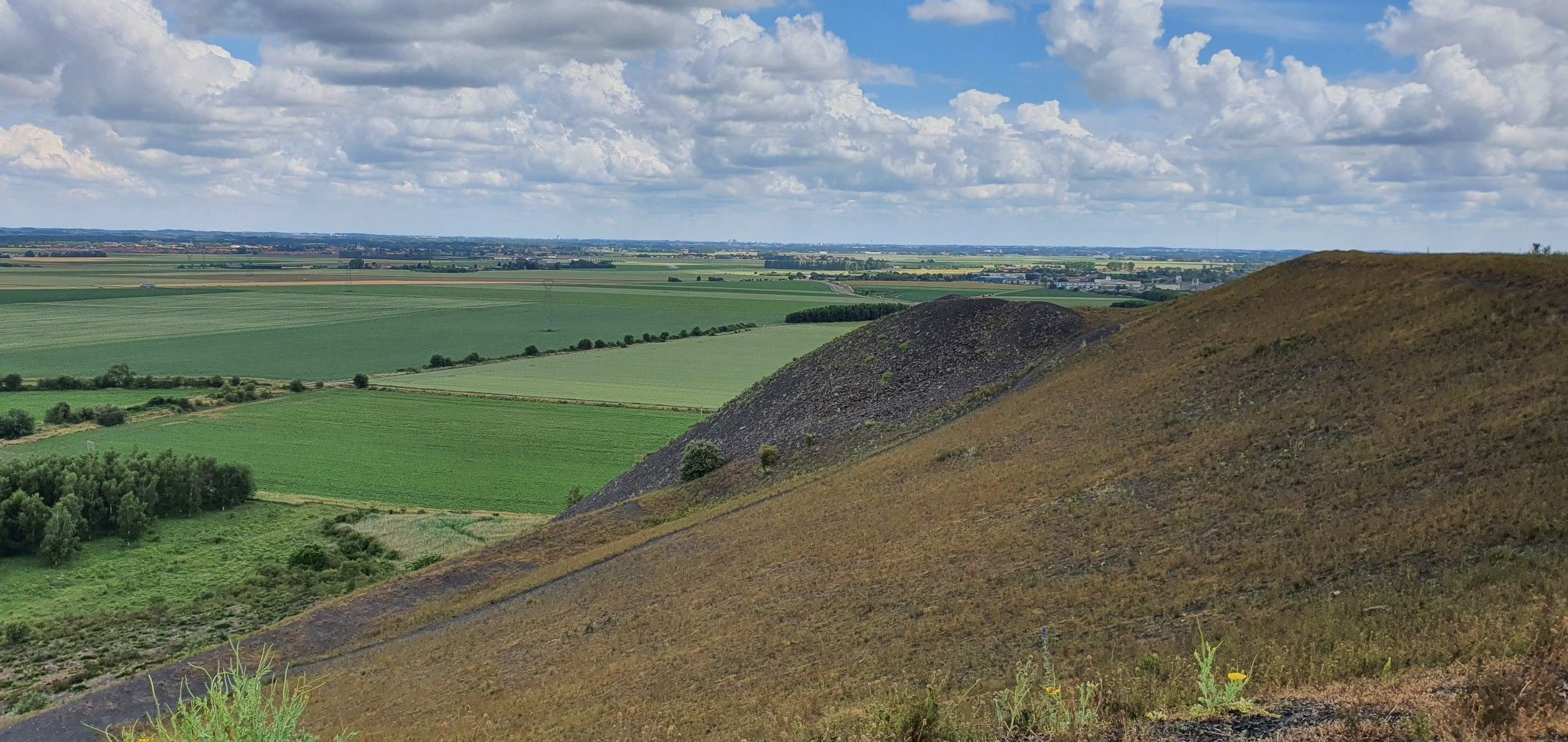 en Haut du terril d'Estevelles
