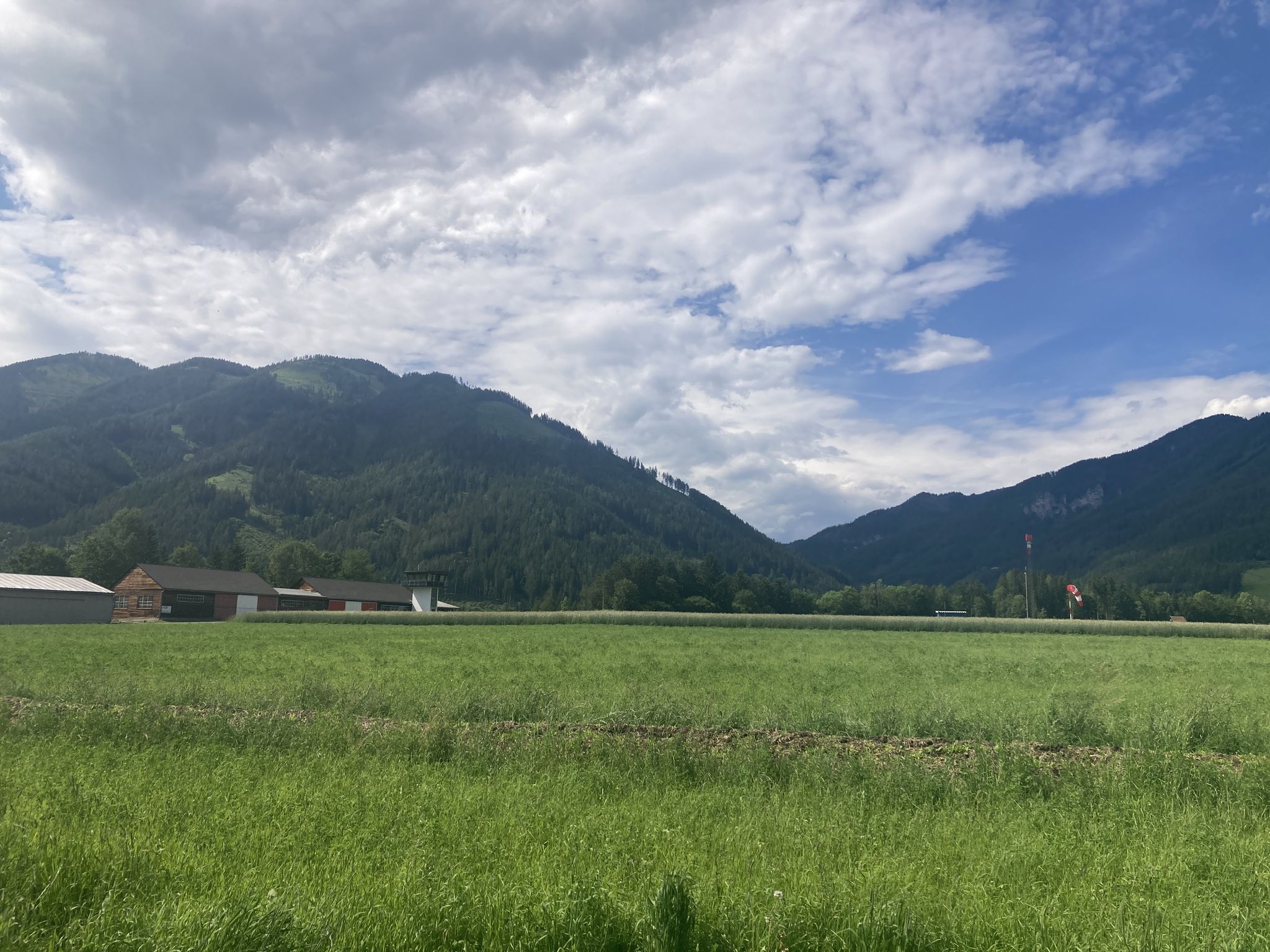 Anschluss an die weite Welt - Flugplatz Lanzen