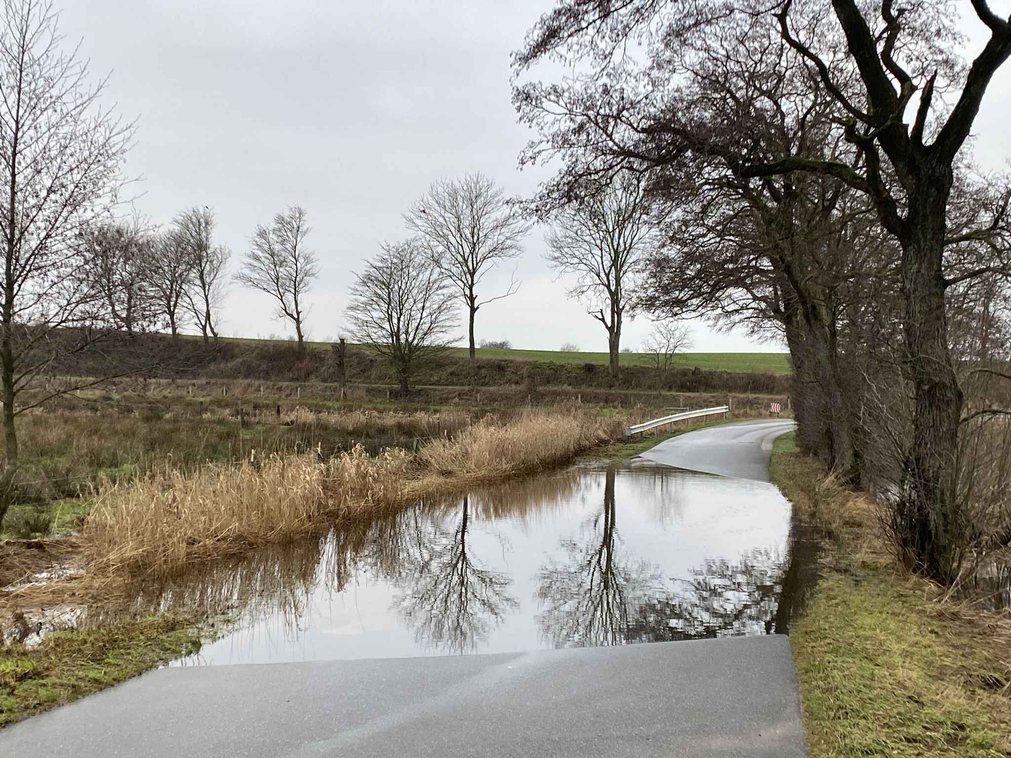 Überflutung- ohne Schwimmhilfen gemeistert