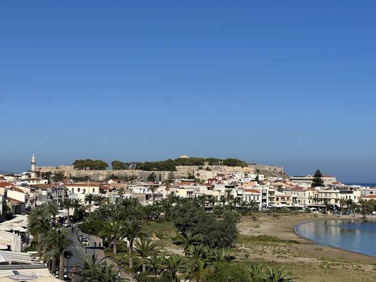 Rethymno Beach, Baden und Bikini Wanderung Komoot