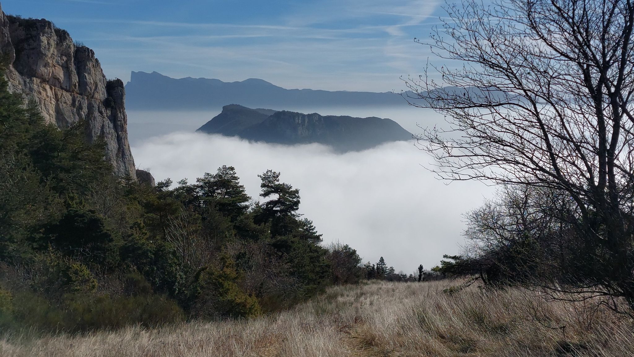 Bon je redescends et retrouver le brouillard 🥲🥲