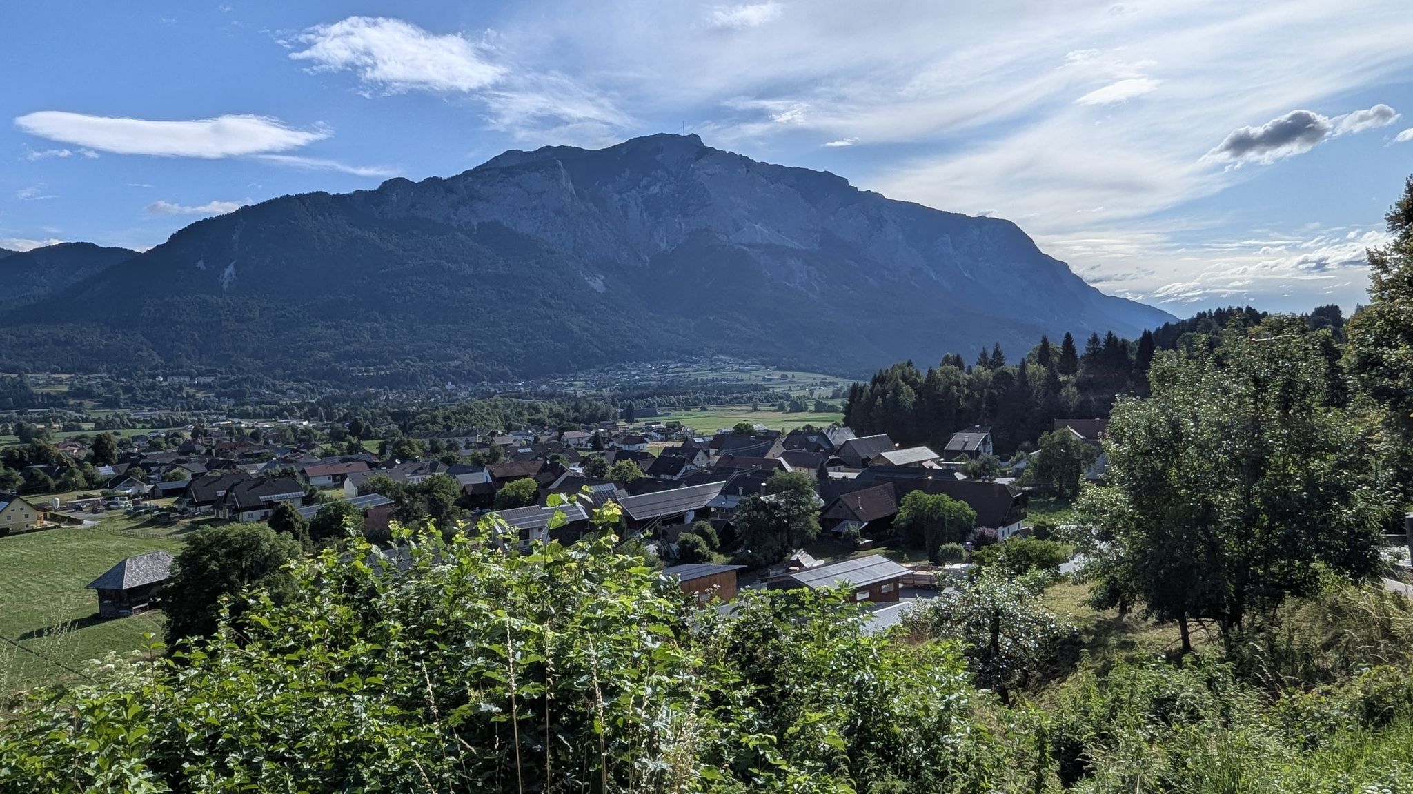 Blick auf Feistritz