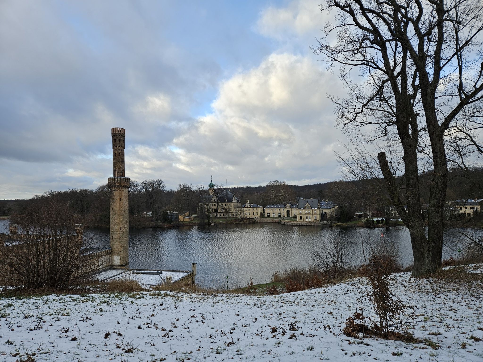 Blick auf Jagdschloss