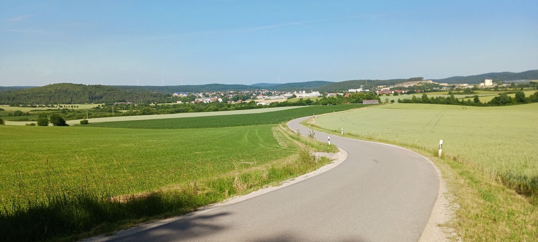 Blick auf Lauterhofen - bei Mittersberg