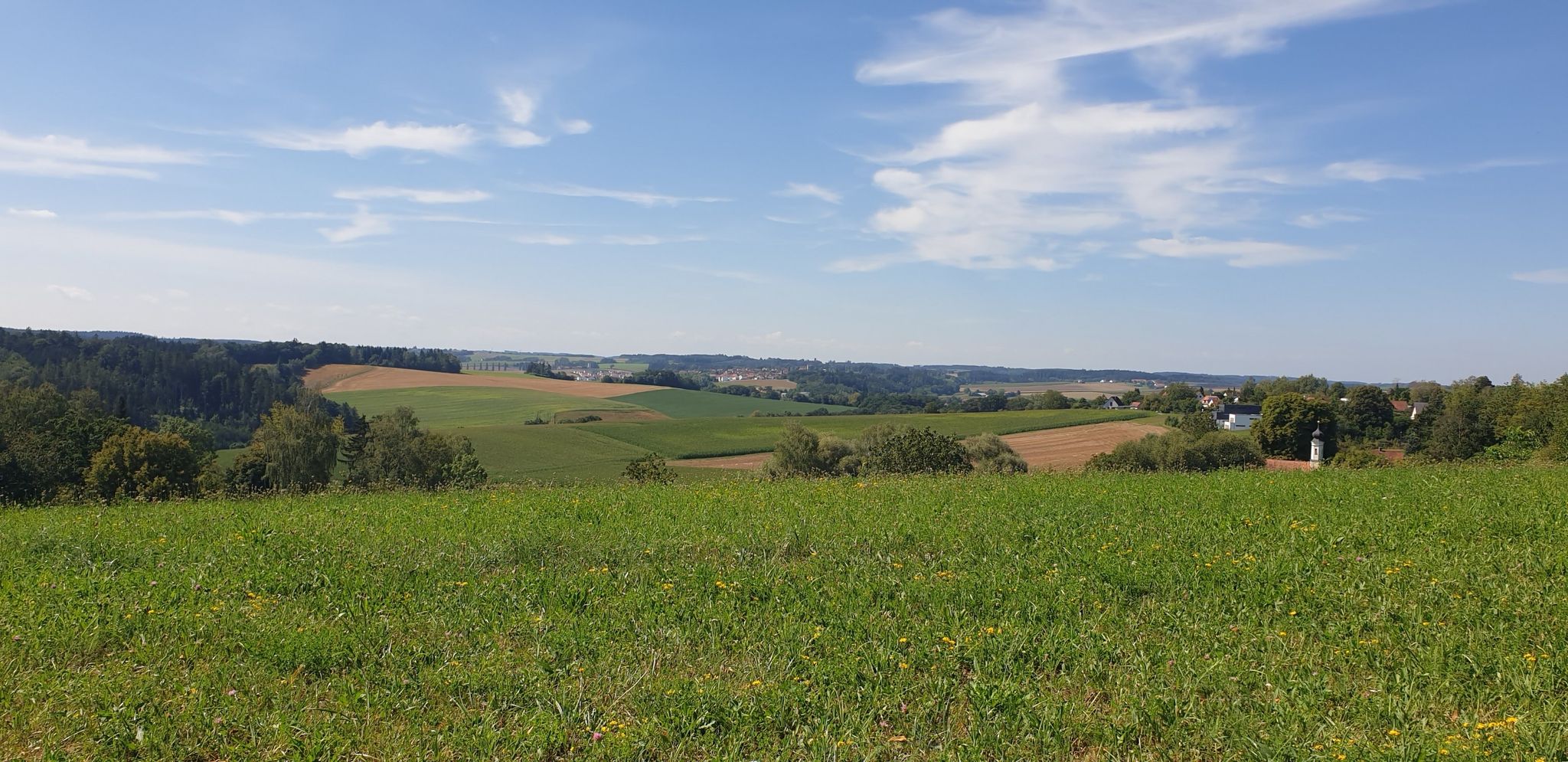 Weitblick vom Hofberg (Landshut)