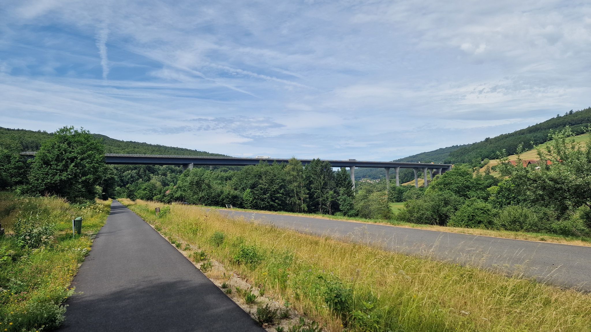 Autobahnbrücke A7 bei Römershag