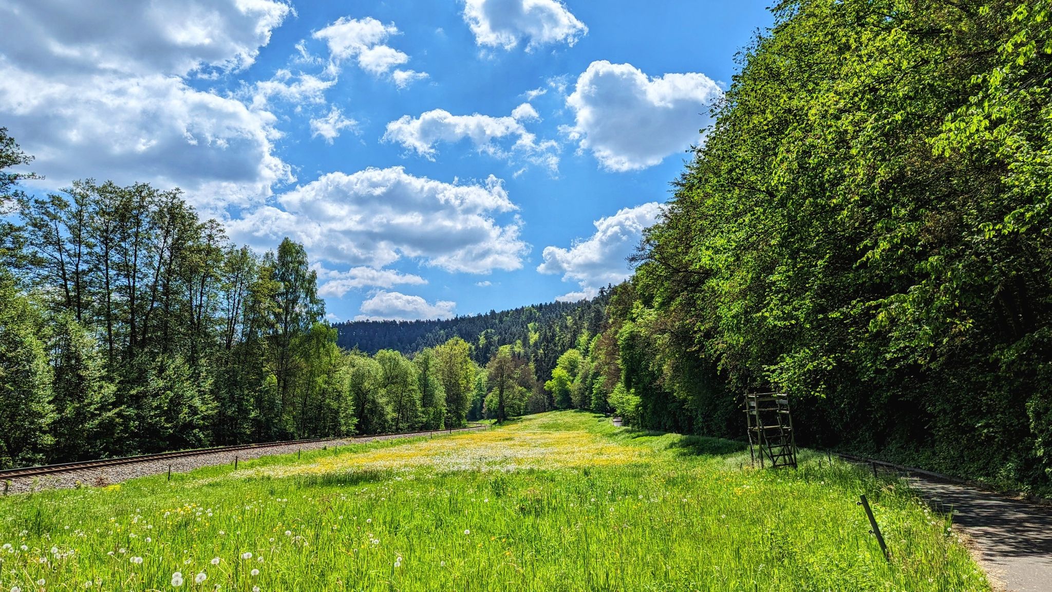 Schönstes Wetter auch hier!