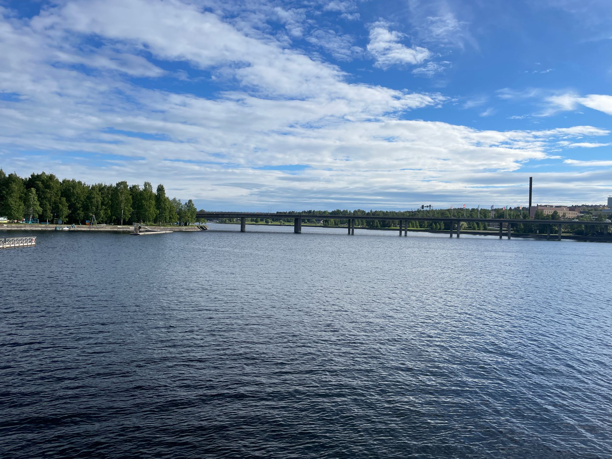 Brücke nach Östersund