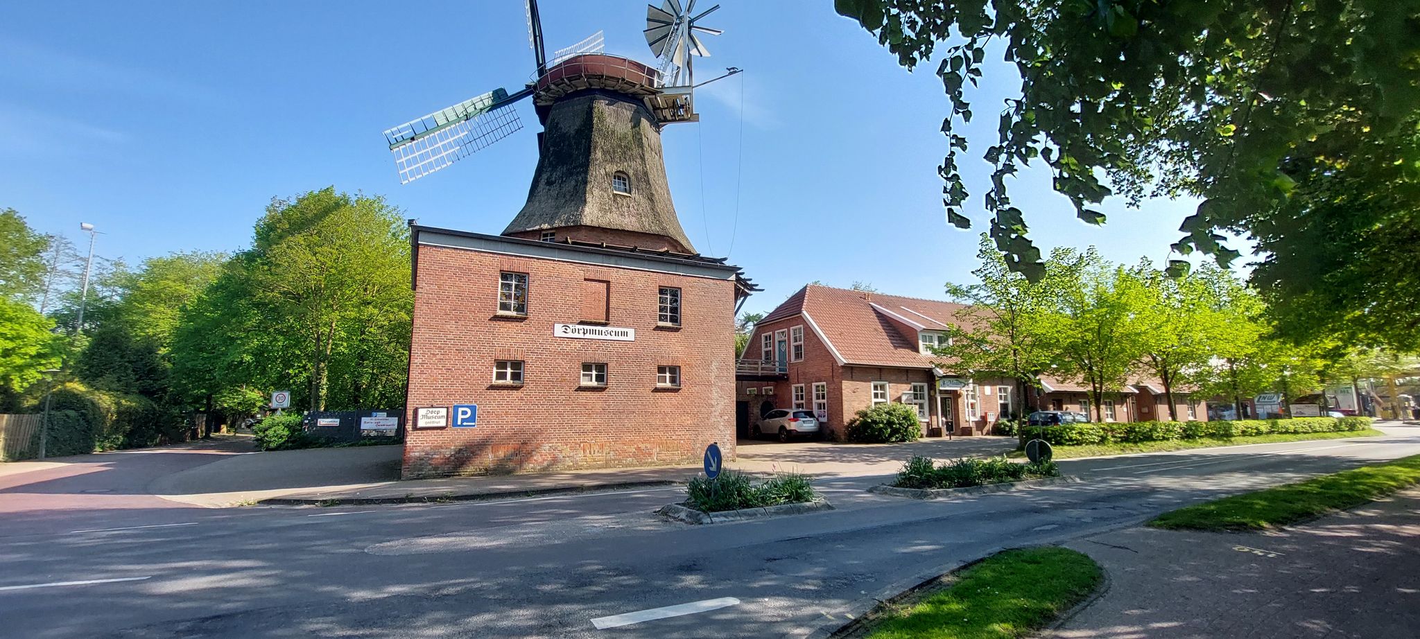 Mühle am Dörpmuseum in Münkeboe
