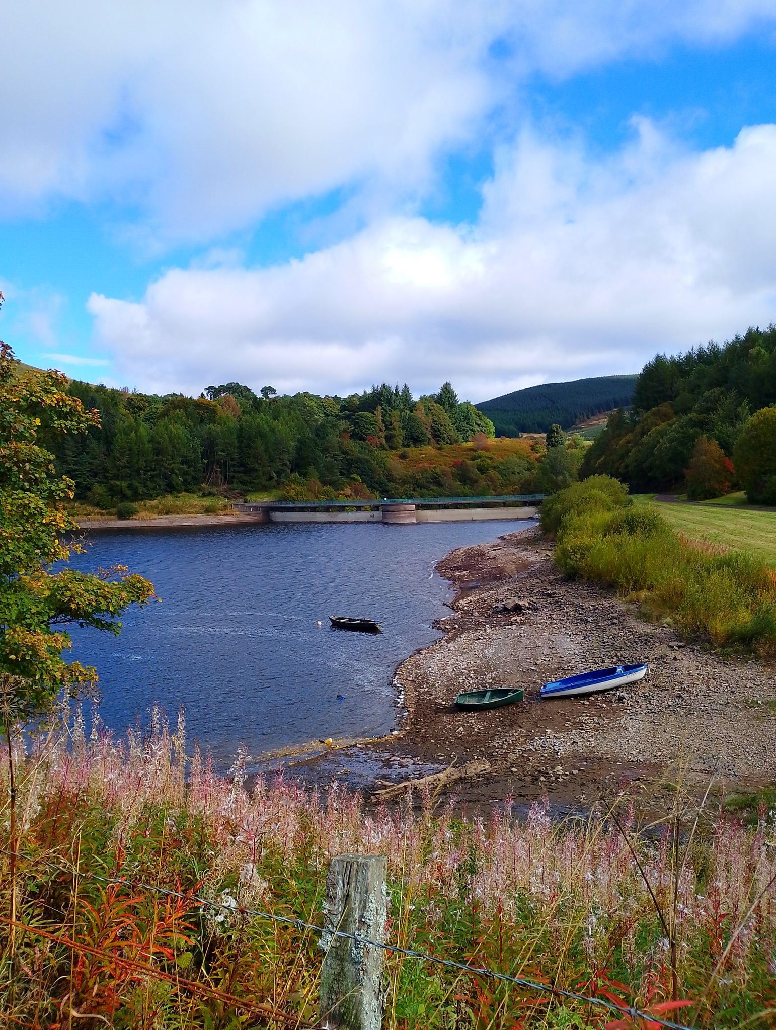 Castlehill reservoir Glendevon.