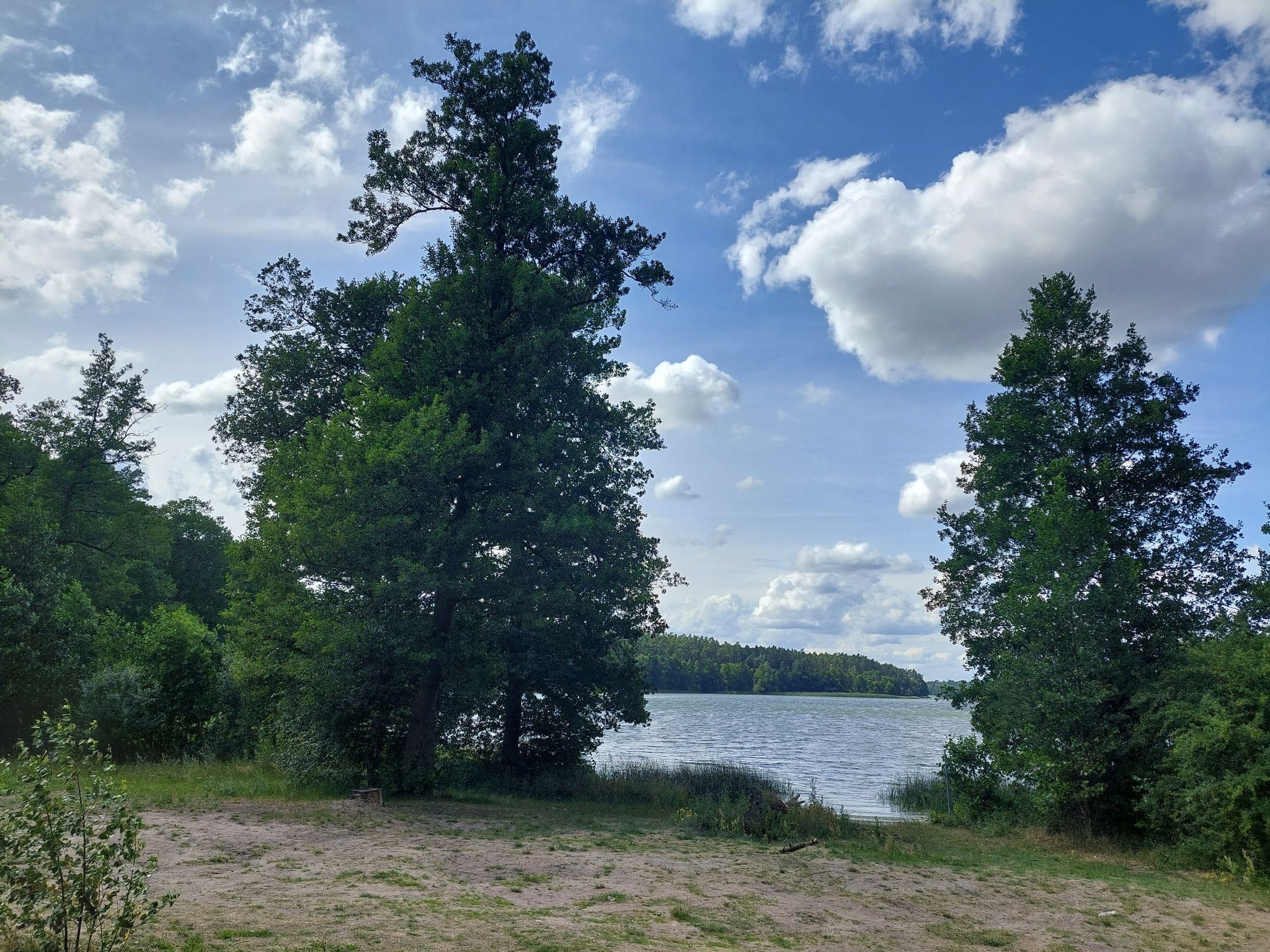 Kąpielisko nad jeziorem Orzysz