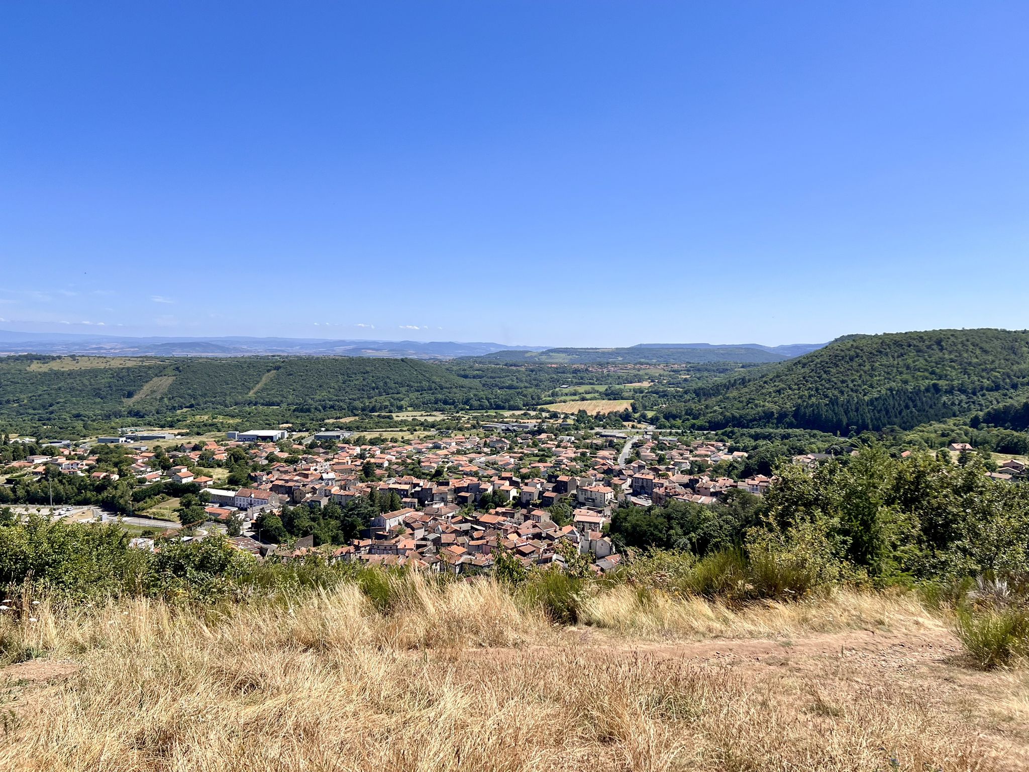 Ausblick über Volvic