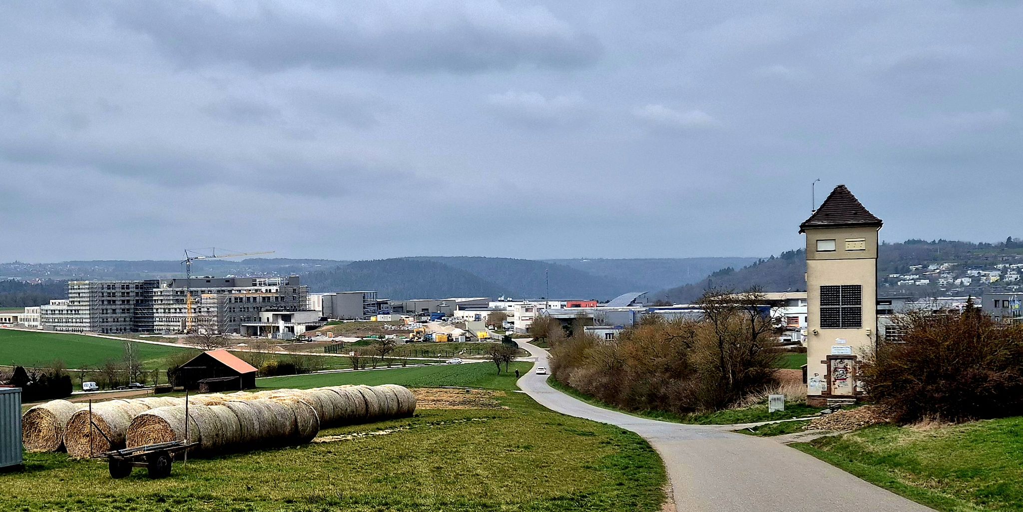 Blick auf den neuen Gesundheitscampus CW