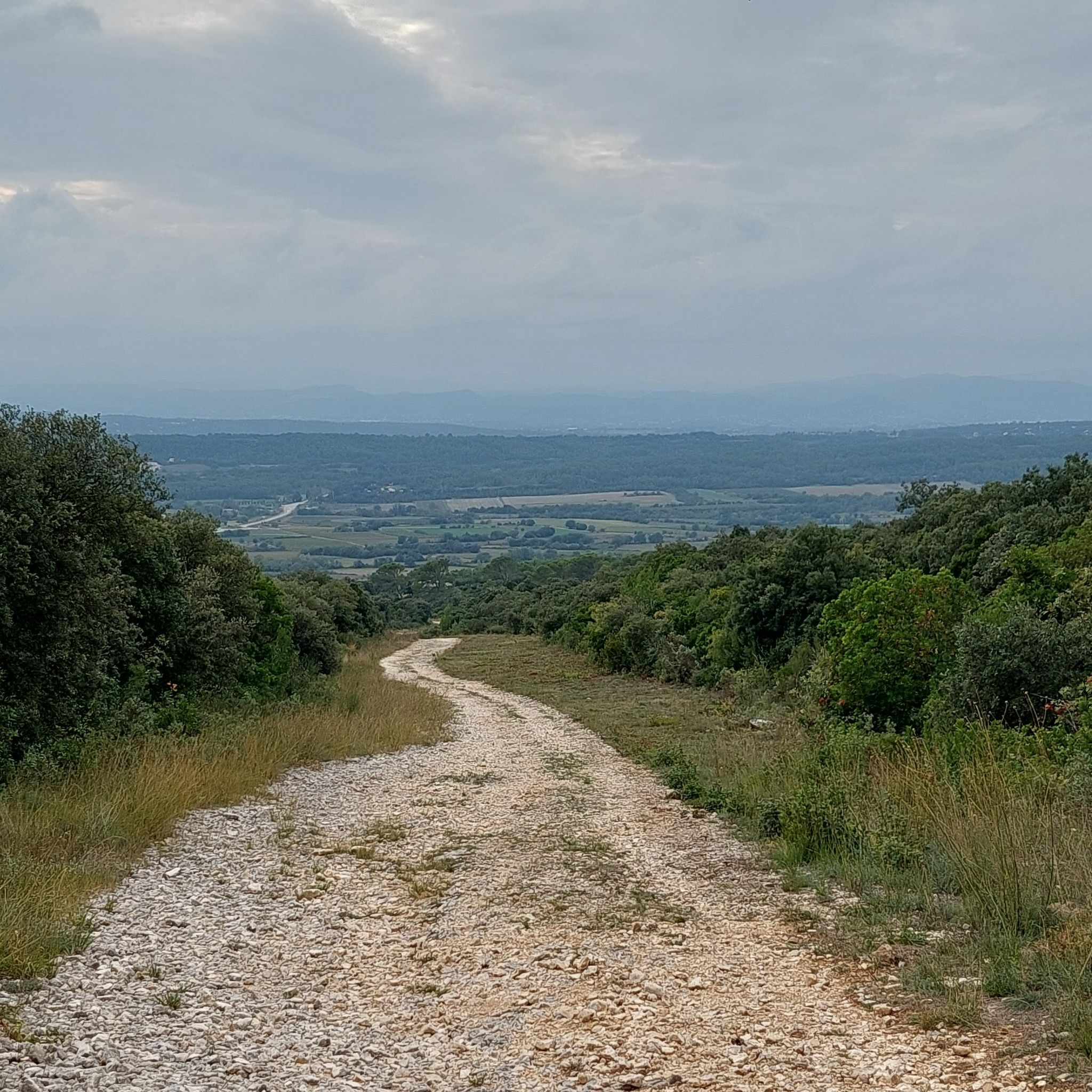 afdaling zicht cevennes