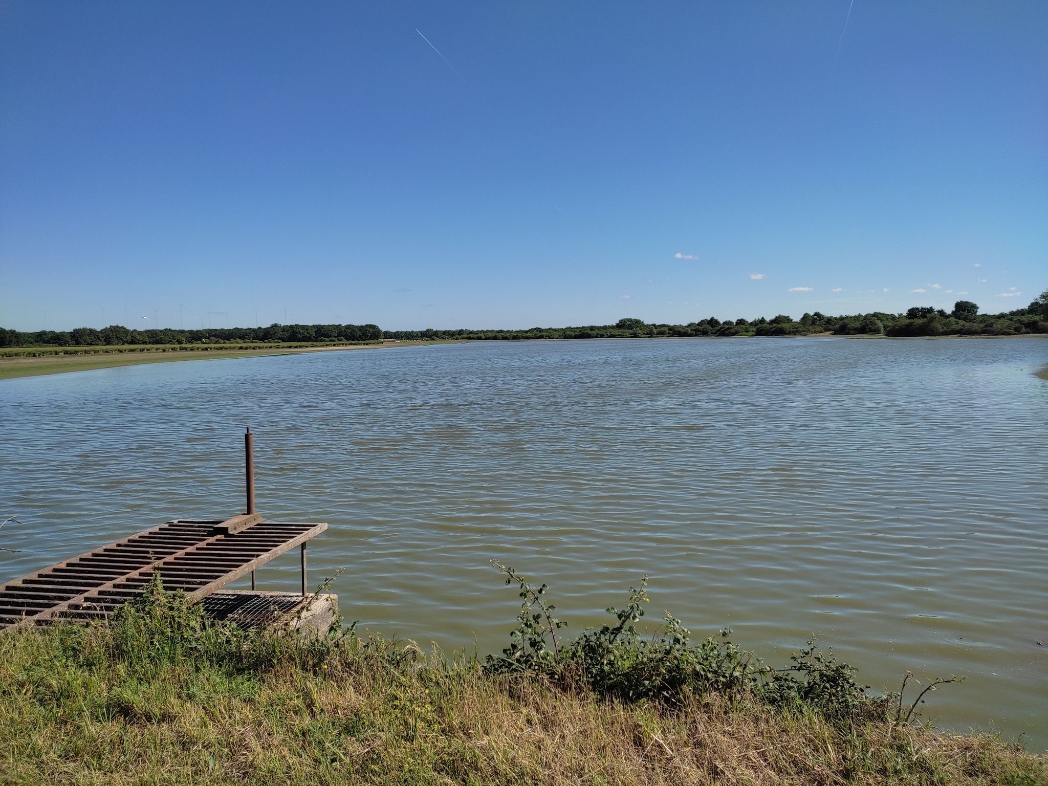 etang le grand rioux, cote à cote