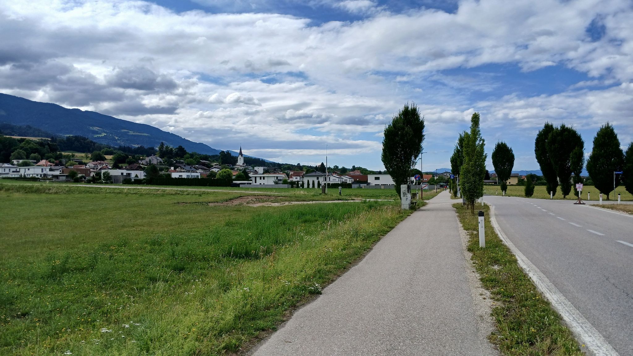 nach Süden Richtung St. Johann