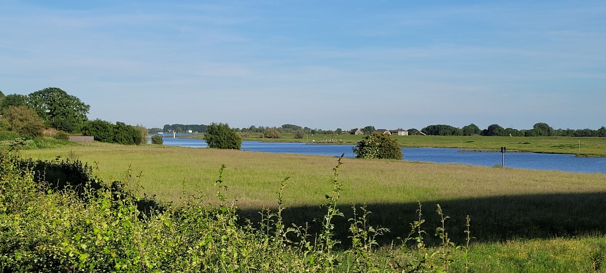 de Rijn richting Wageningen 