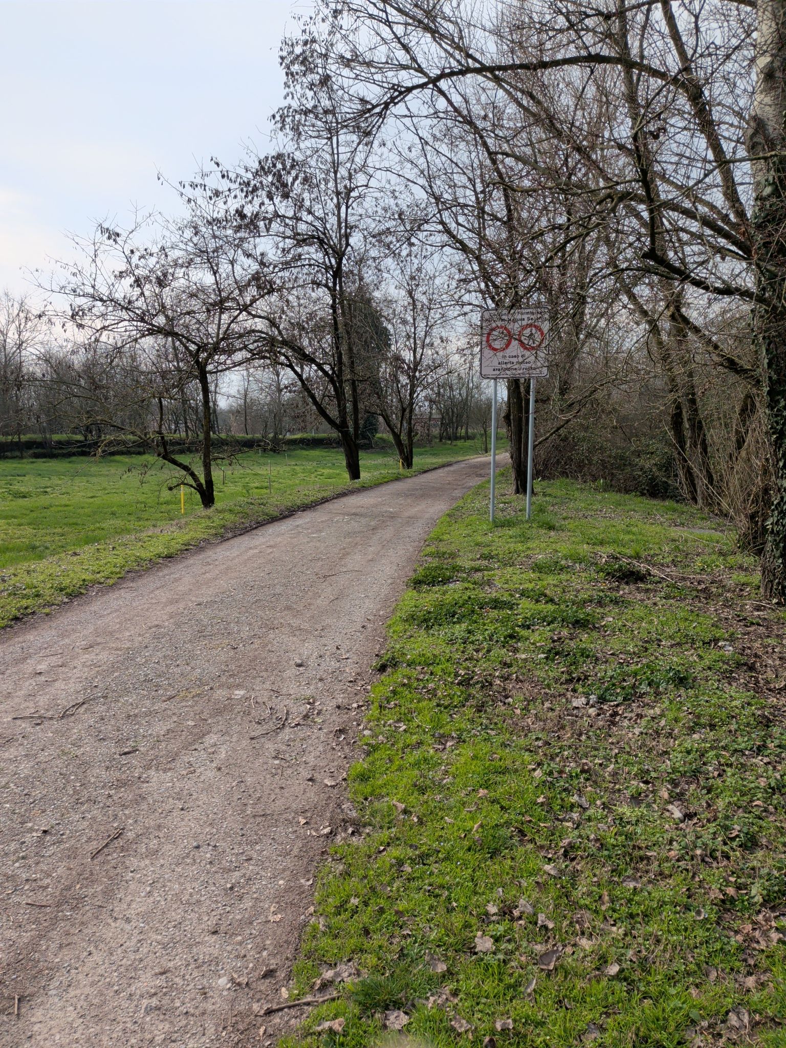 percorso sul fiume Secchia