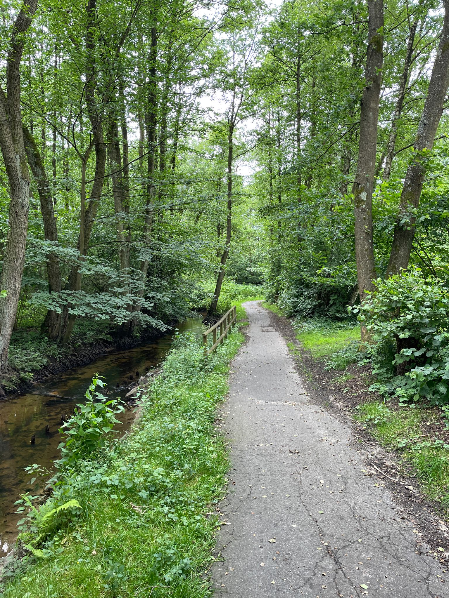 An der Glinder Au entlang