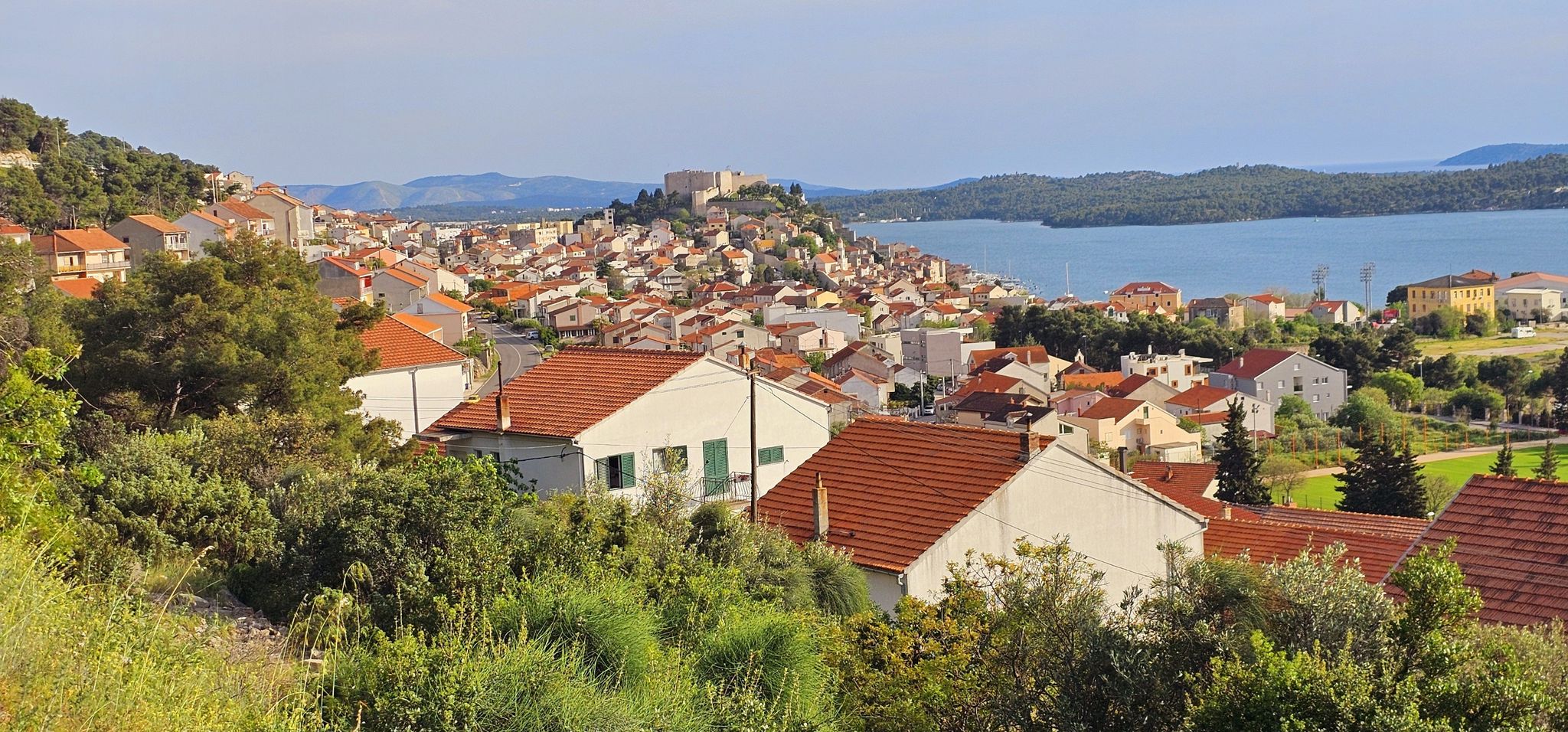 Blick auf Sibenik