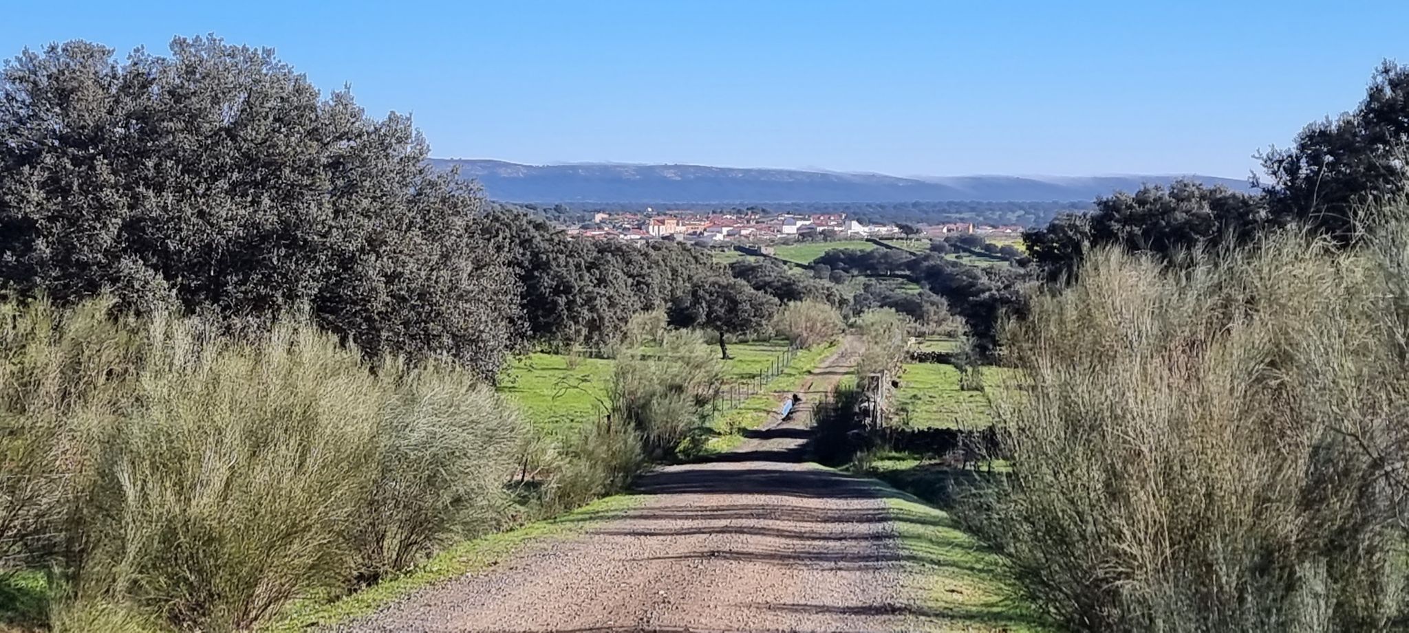 Blick auf Torrejón el Rubio
