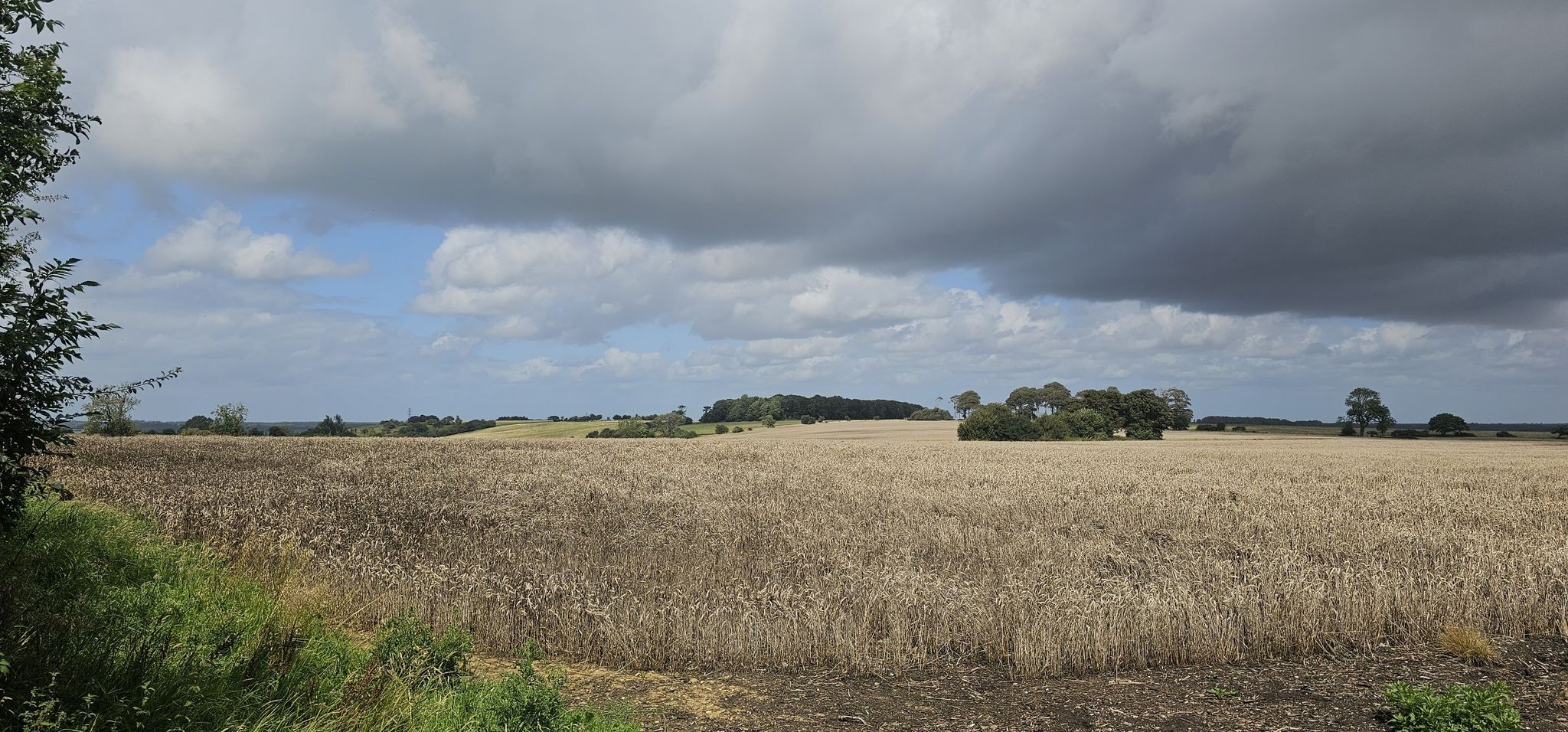 Hinterland von Folkestone