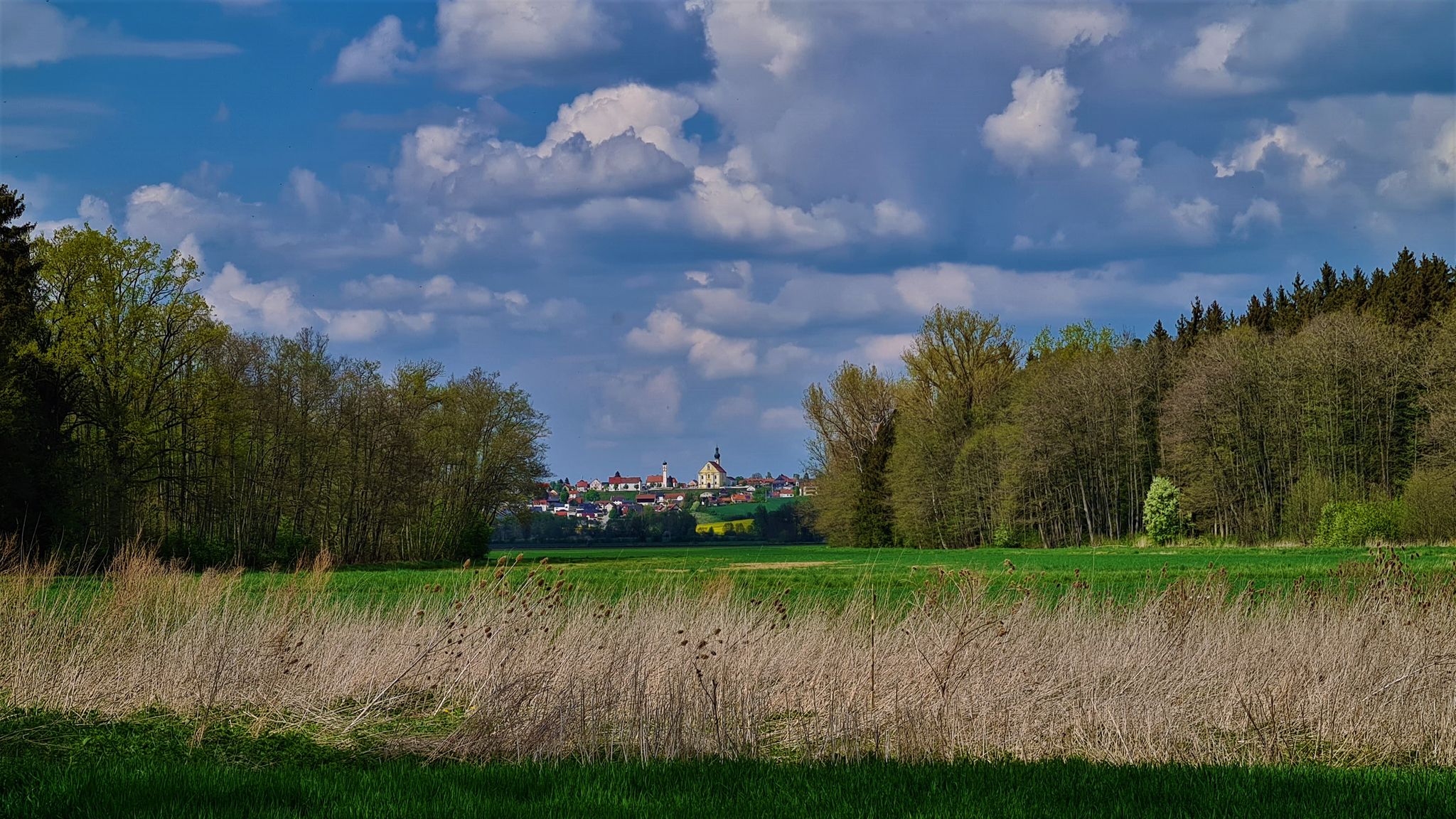 Und noch ein Blick nach Aufkirchen
