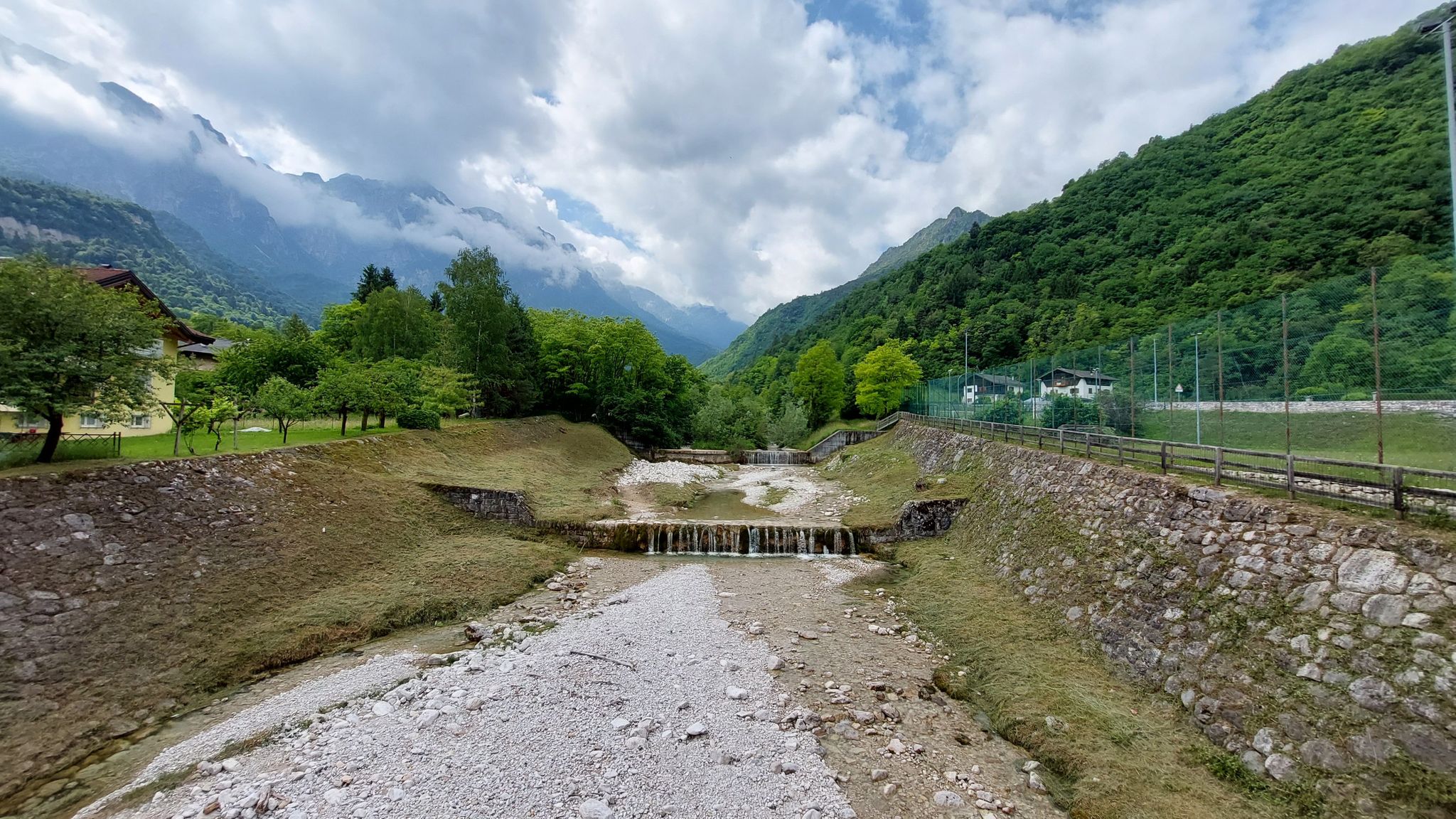 Val di Sella dal ponte di Olle