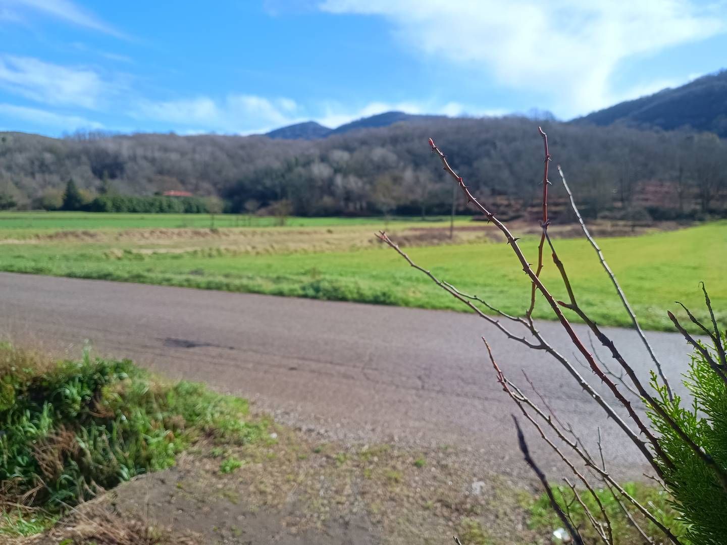 Panorama dalla Chiesa della Madonna del Campo in località Ambrifi.