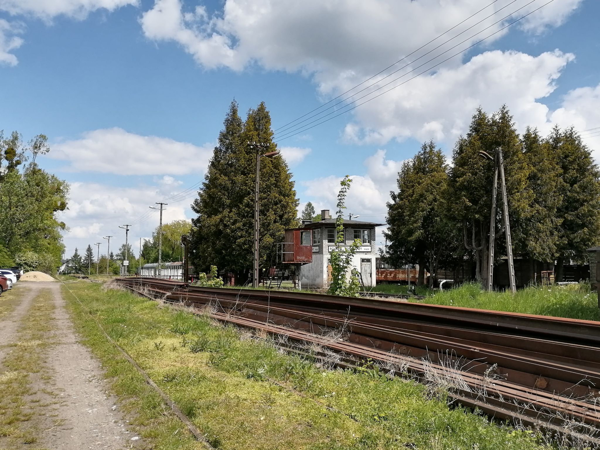 Stacja kolejowa Rogów Towarowy Wąskotorowy
