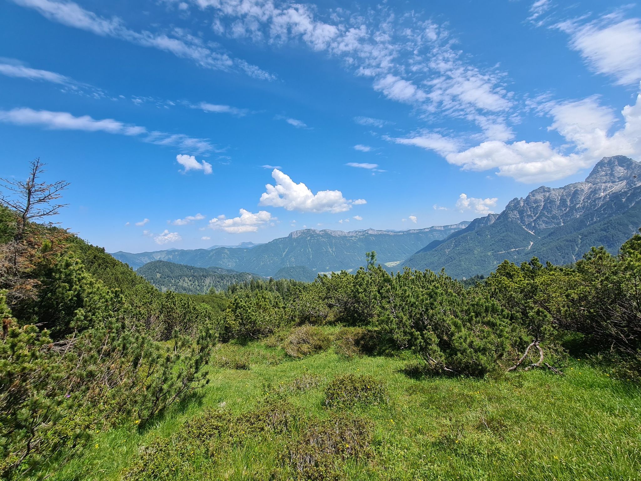 Blick zur Steinplatte