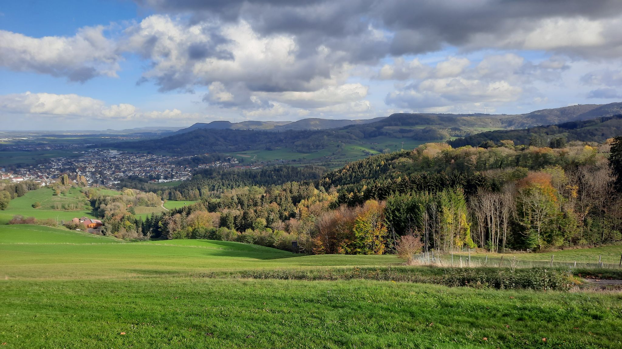 Blick auf den Rosenstein und Kaltes Feld