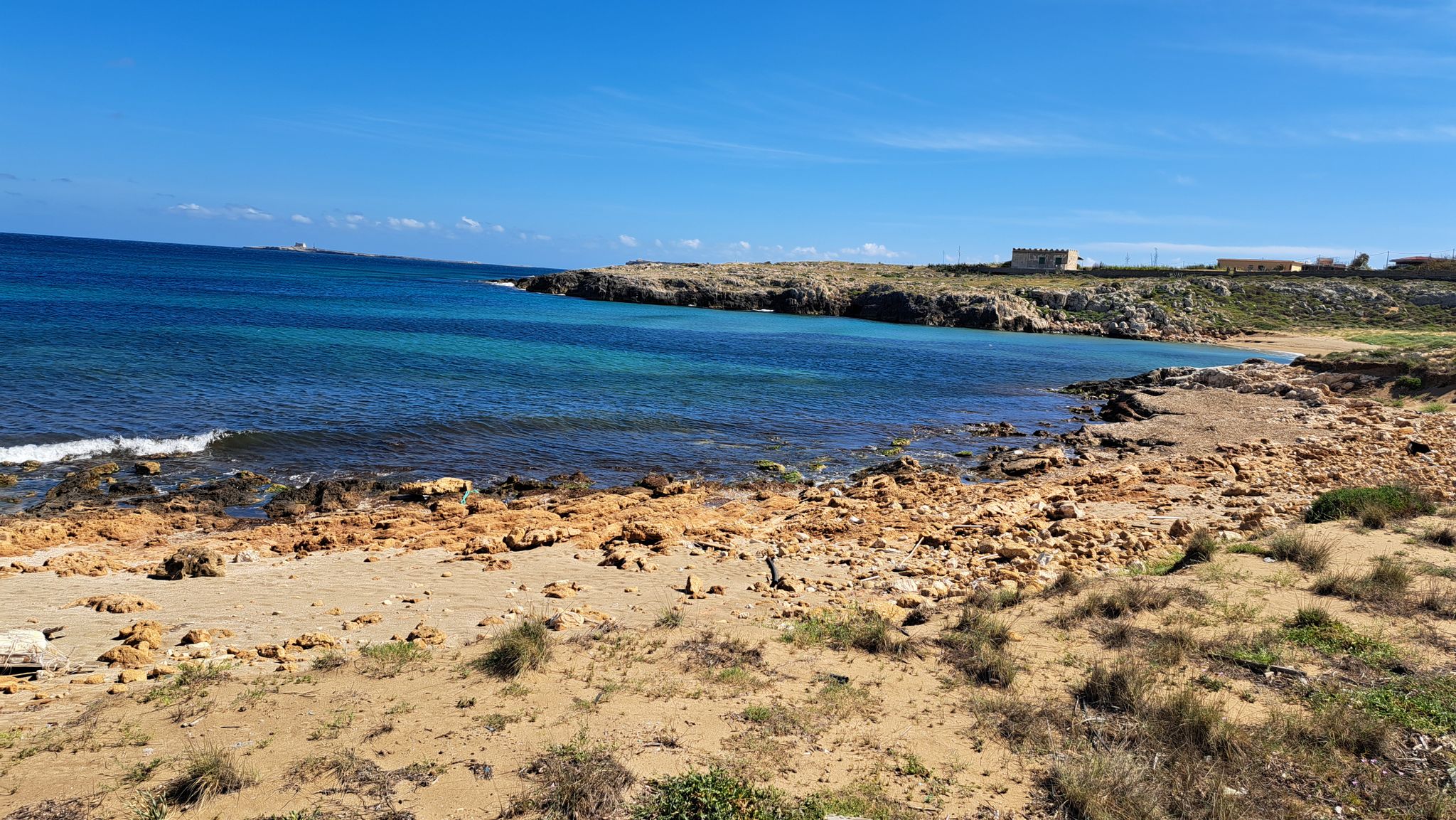 Spiagge ciotolose verso Marzamemi