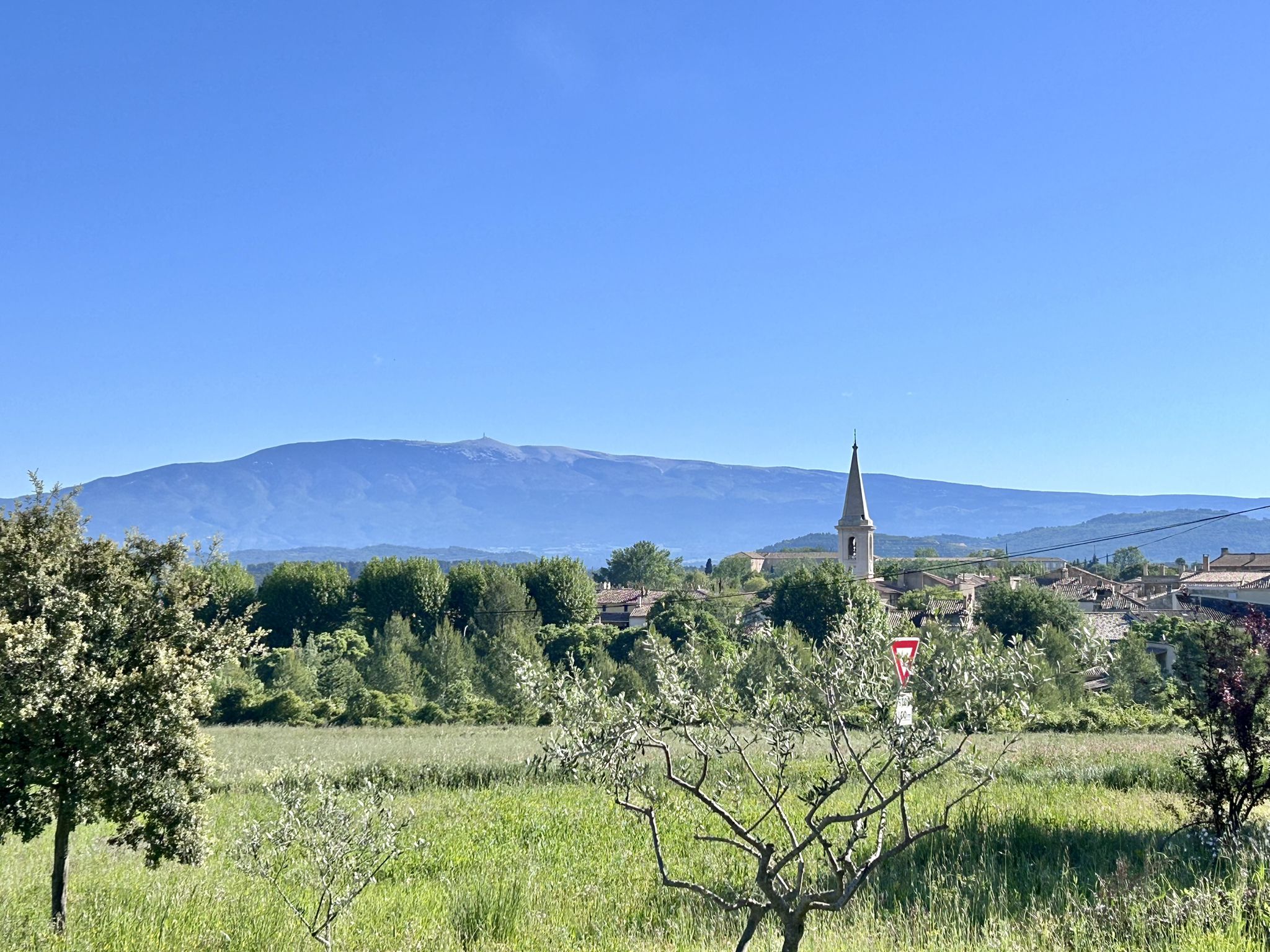 Mont Ventoux über St. Didier