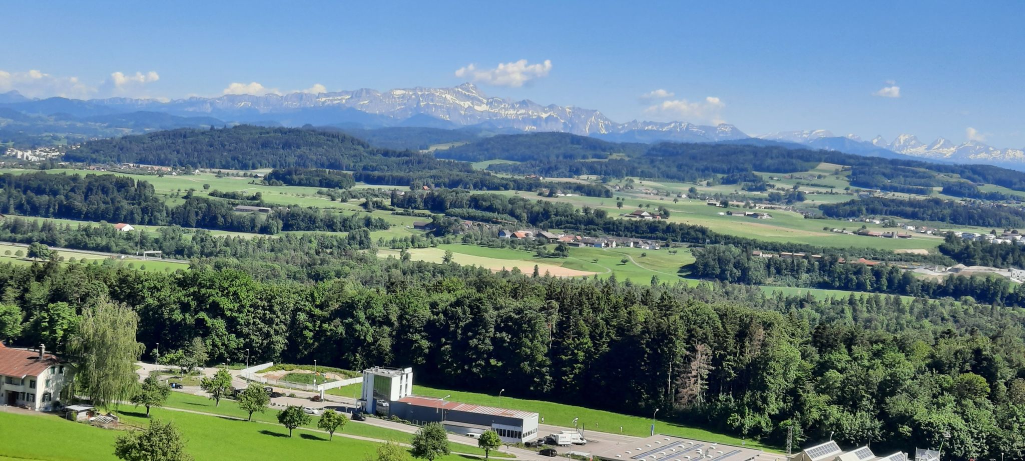 Blick vom Nieselberg