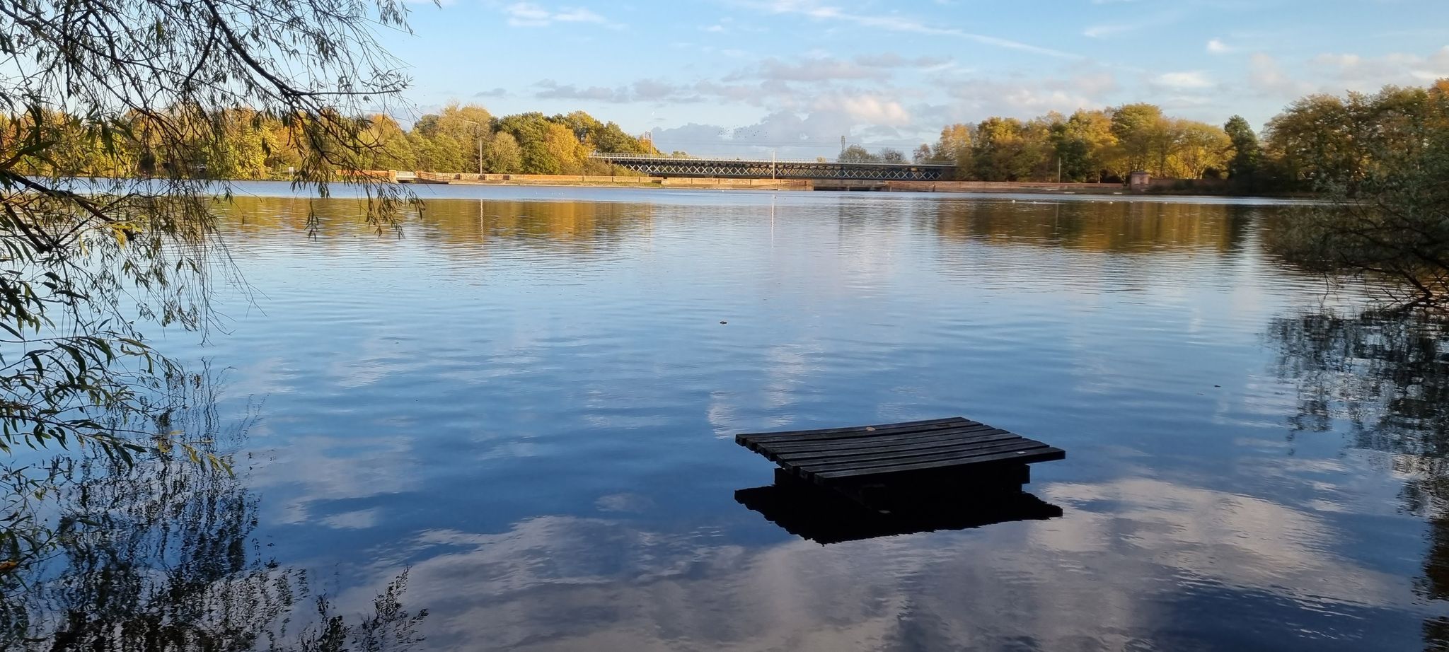 carmill dam in the autumn