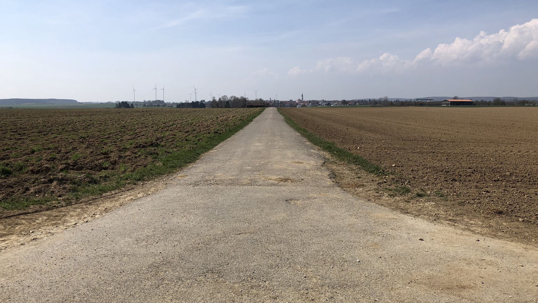 Radweg nach Tomerdingen