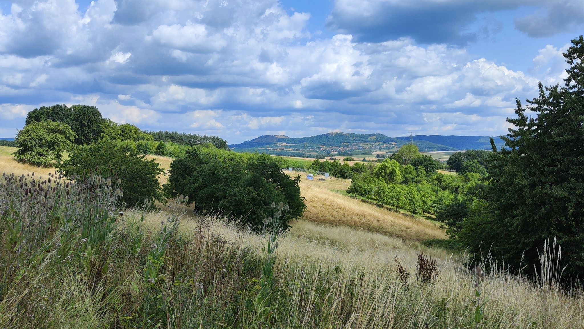 Blick auf's Walberla
