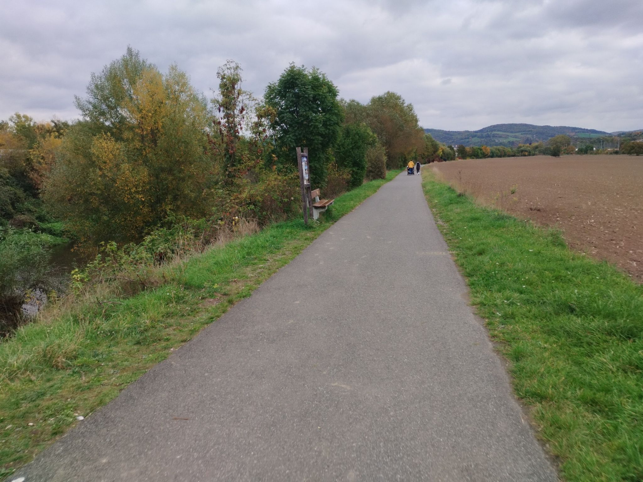 Radweg nach Beroun
