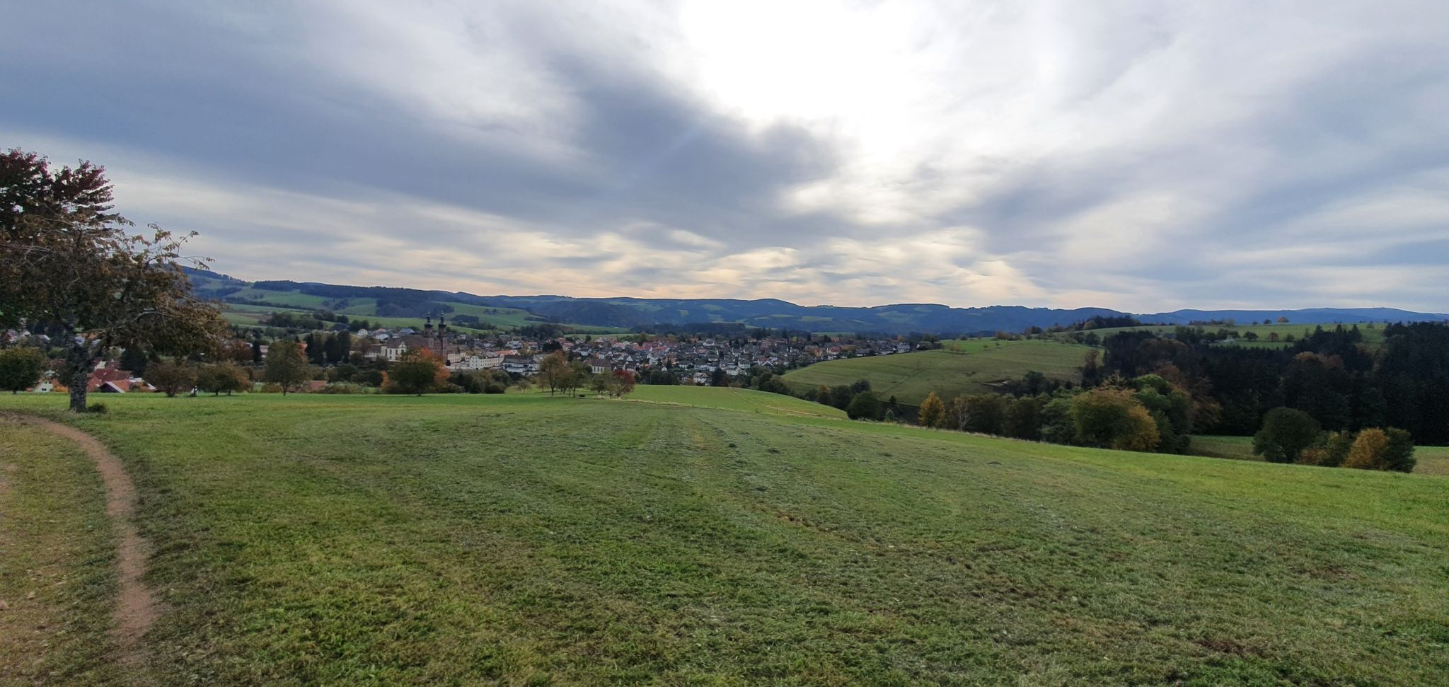 Blick auf St.Peter
