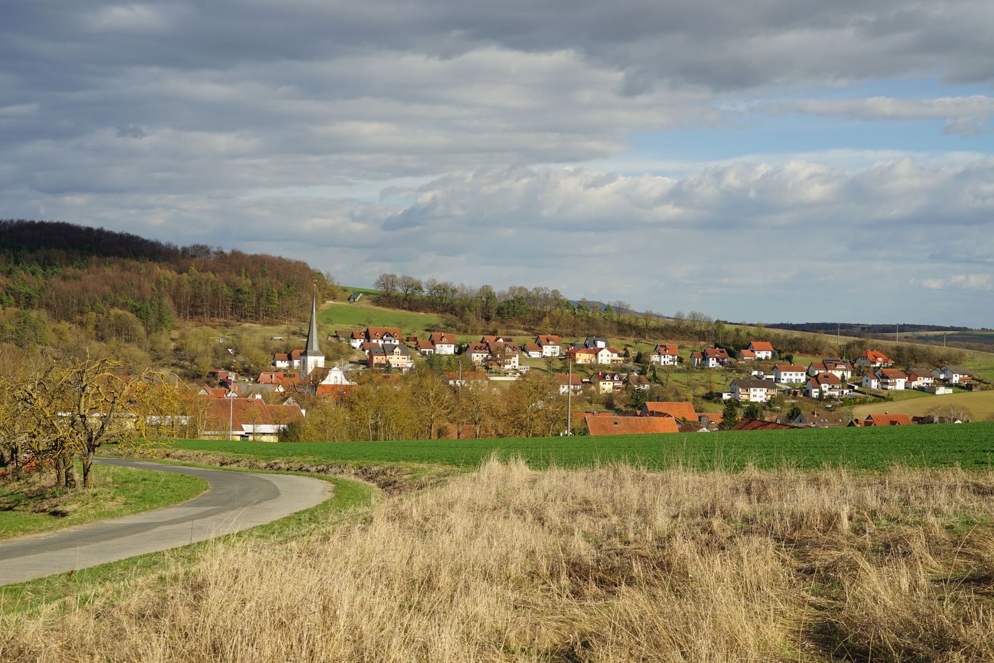 Blick auf Eußenhausen
