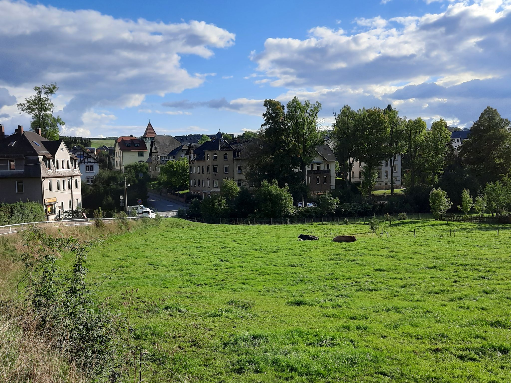 Blick auf Niederwiesa