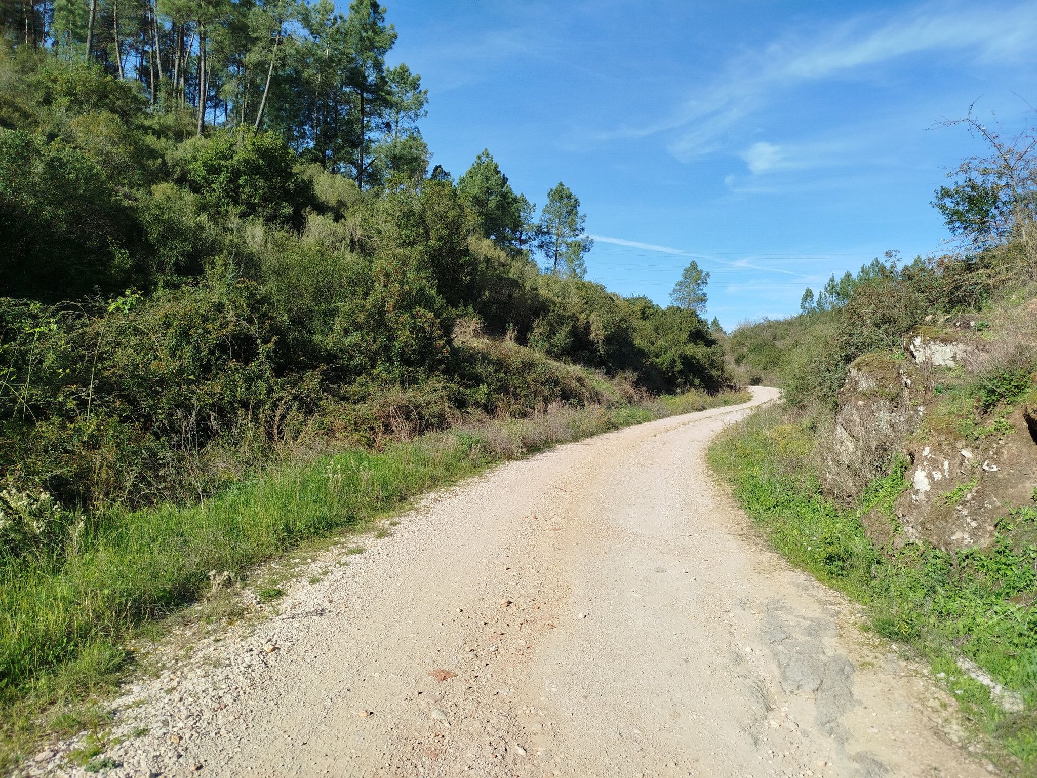 Strasse zum Rio Zêzere