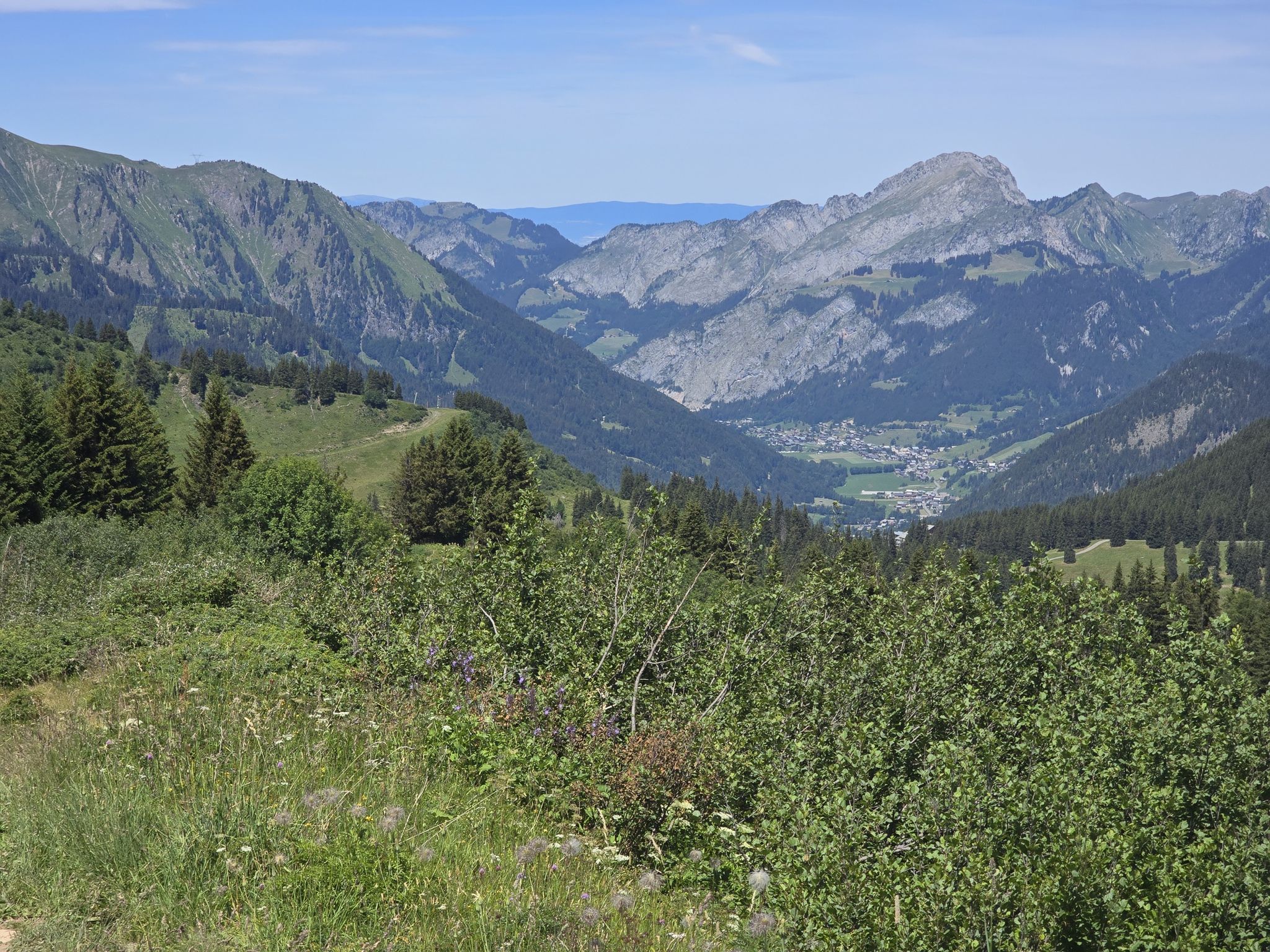 Blick nach Frankreich